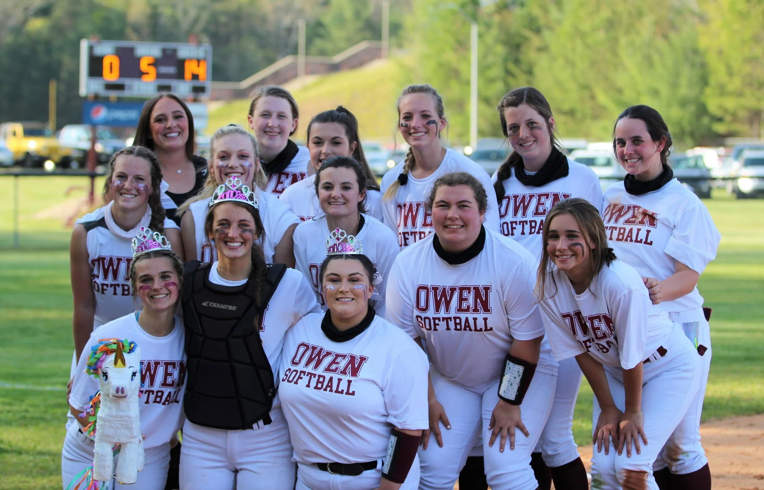 Warlassies take two on Senior Night