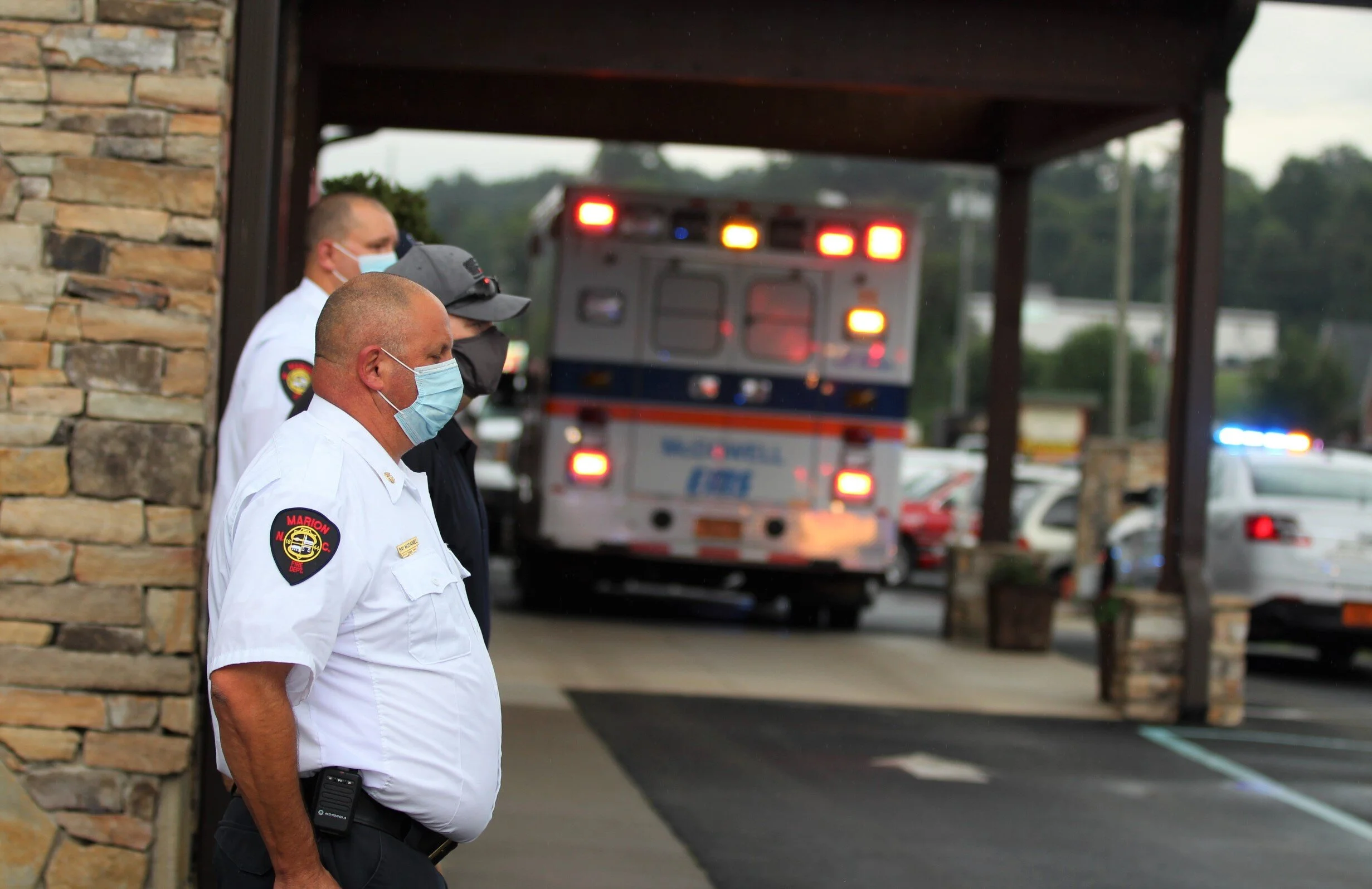 Body of Black Mountain firefighter escorted home