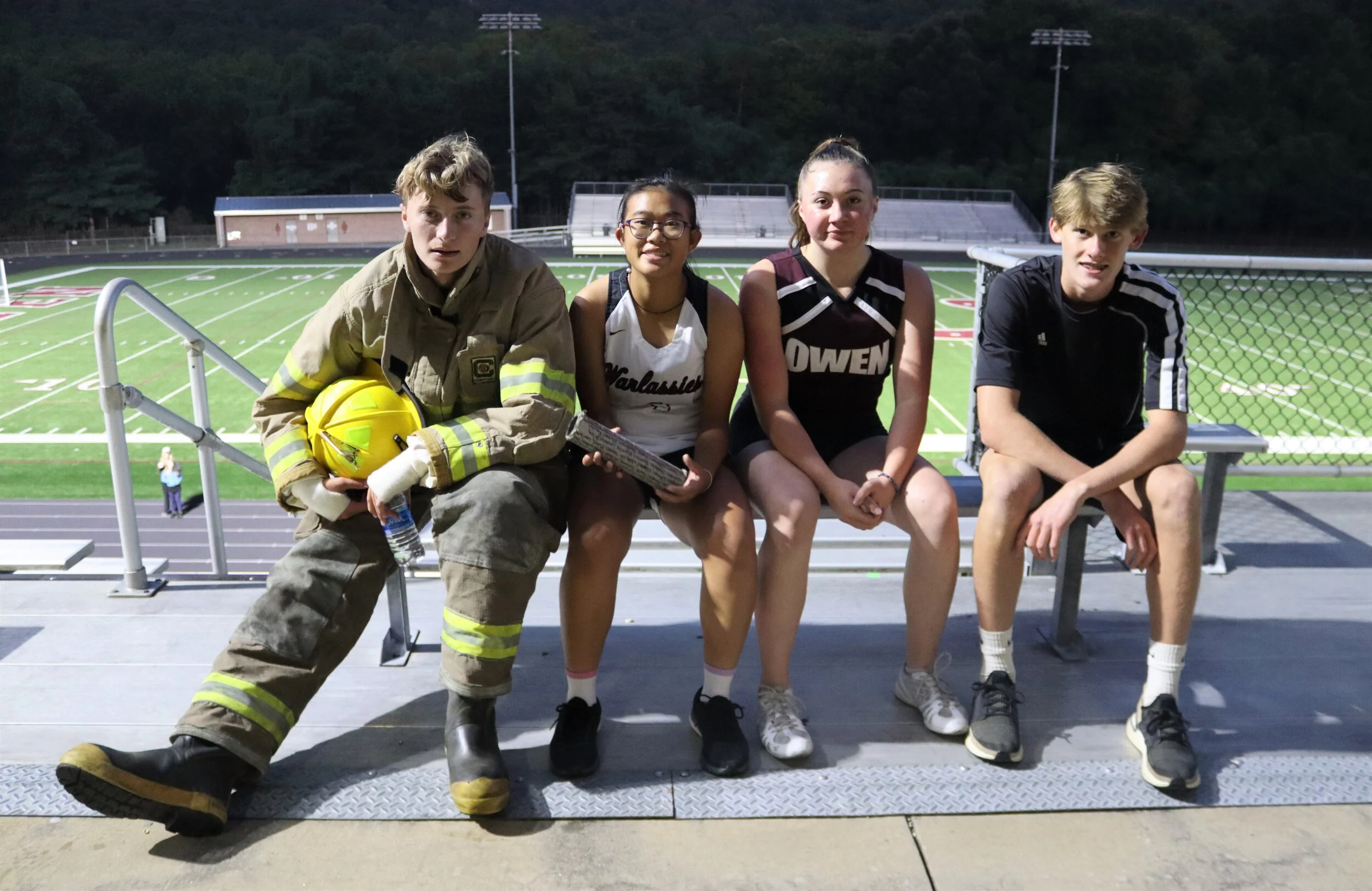 Owen remembers 9/11 with Stampede on the Stairs
