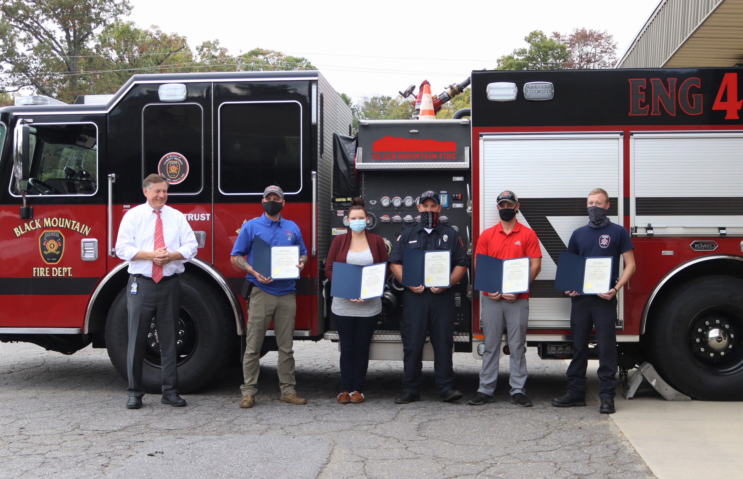 State Fire Marshal and Insurance Commissioner recognizes local first responders