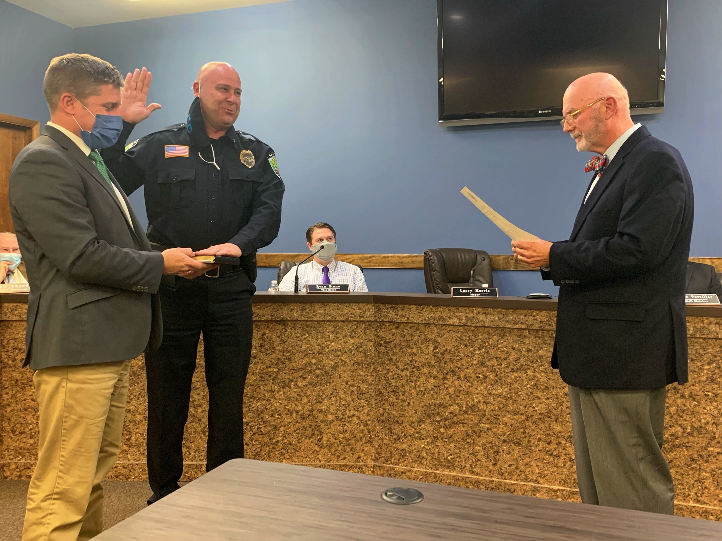 The Town of Black Mountain swears in new police chief