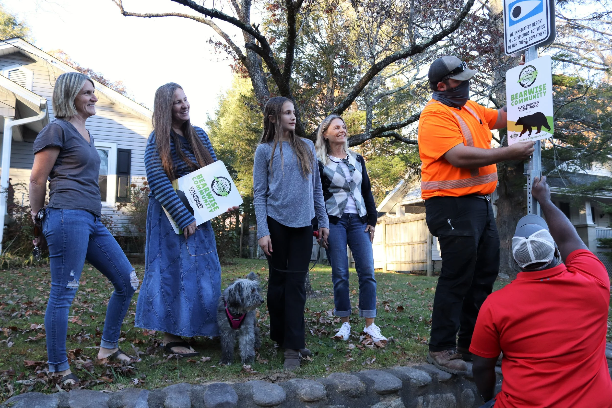 Black Mountain neighborhood earns recognition as BearWise community