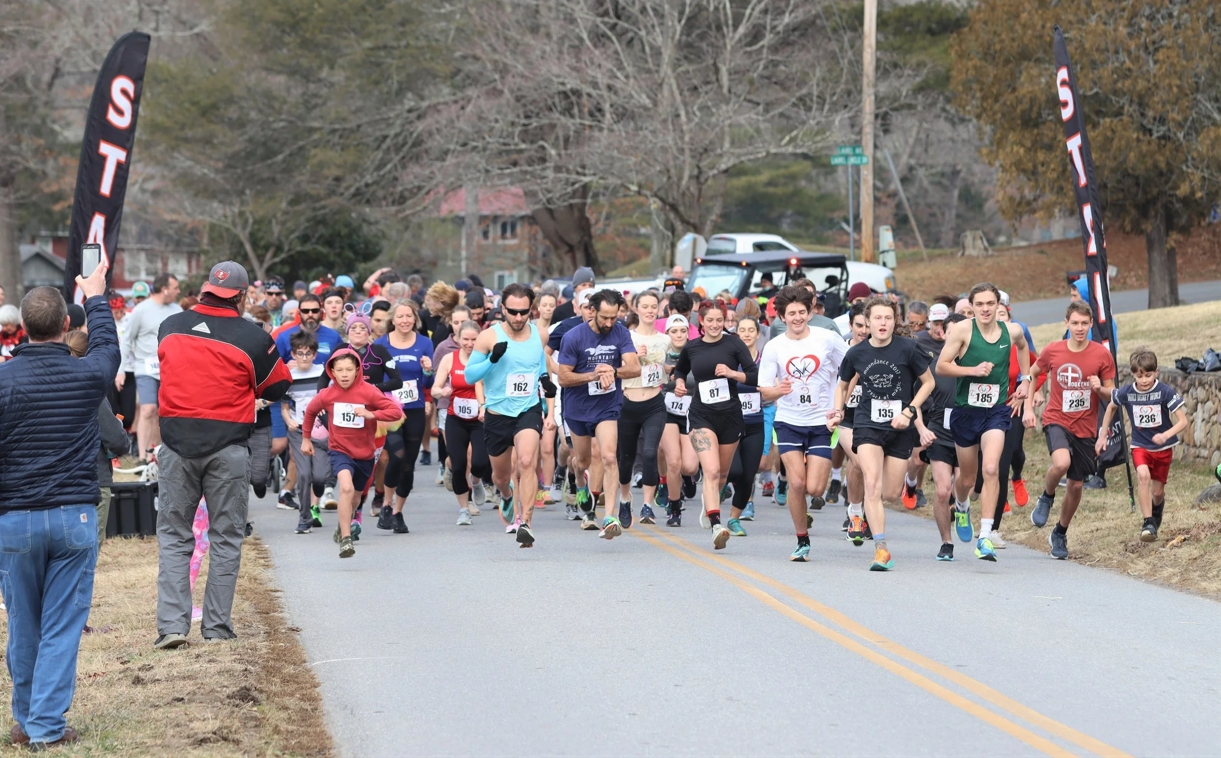 Valentine 5K raises $3,600 for Black Mountain Home for Children