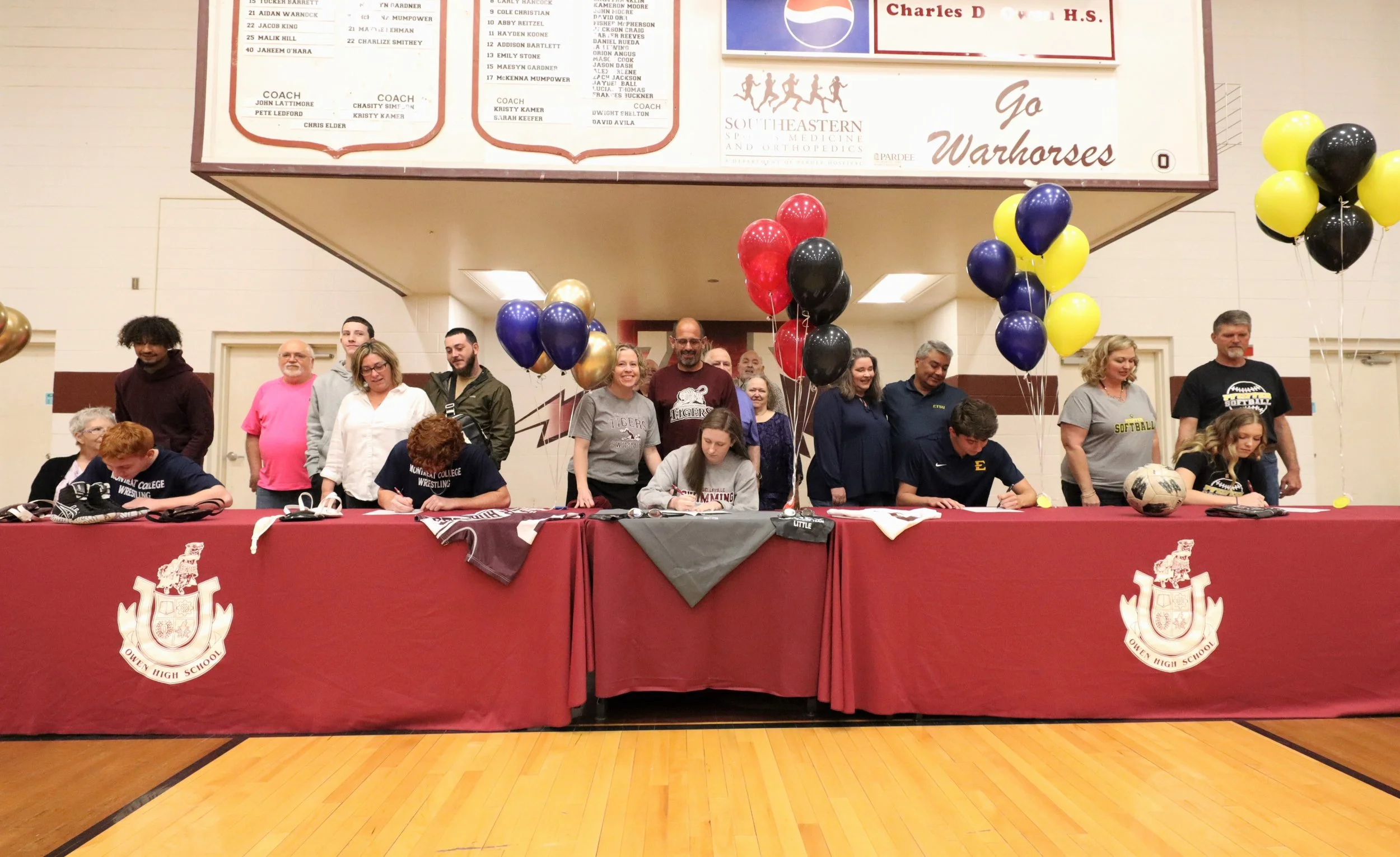 Owen celebrates with ‘high five’