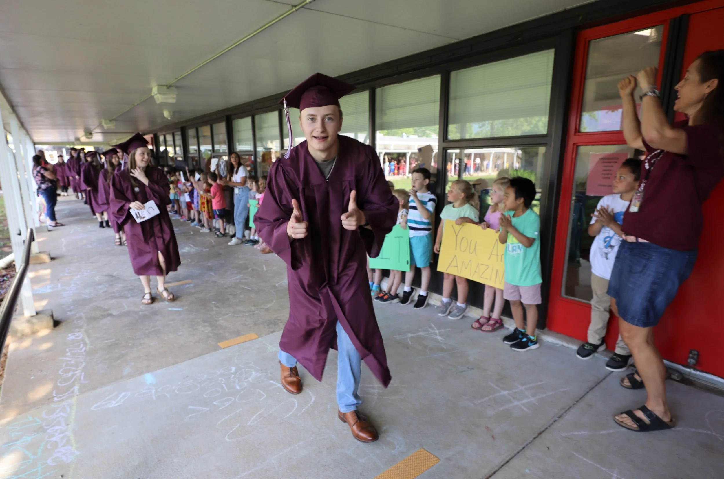 Class of 2022 strolls down memory lane