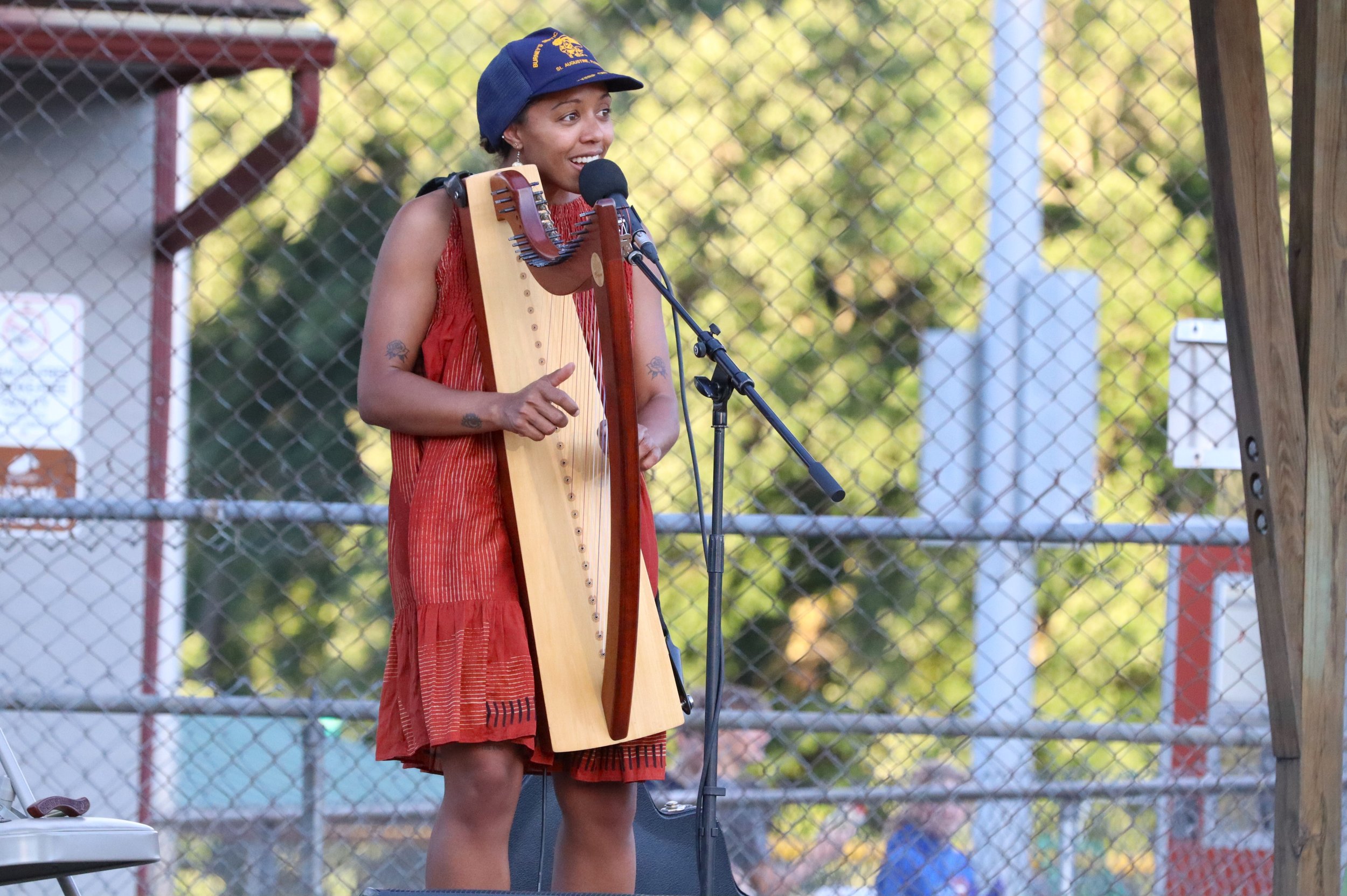 Lizzie No keeps it cool at Park Rhythms