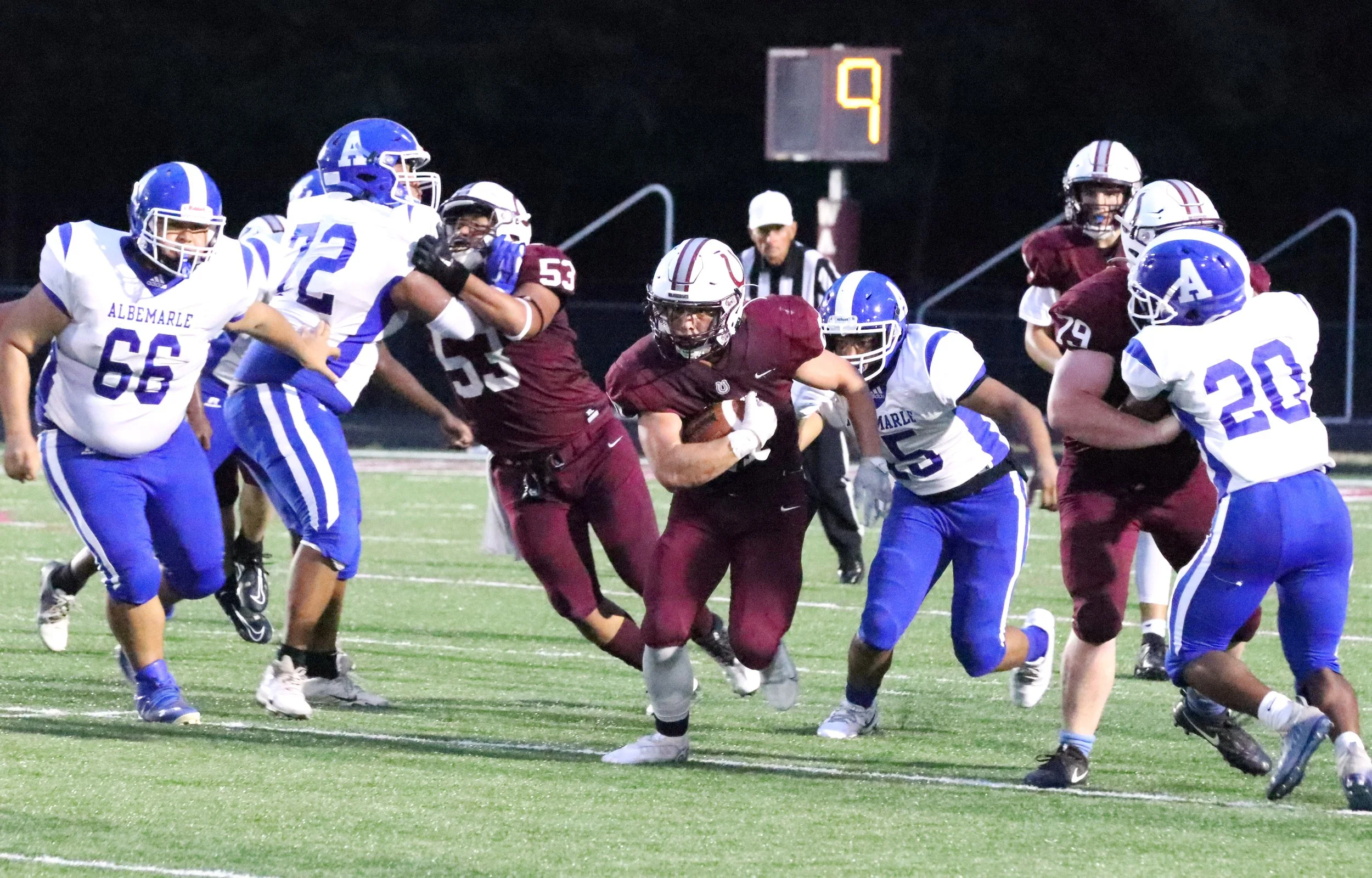 Warhorses fall hard in home opener 