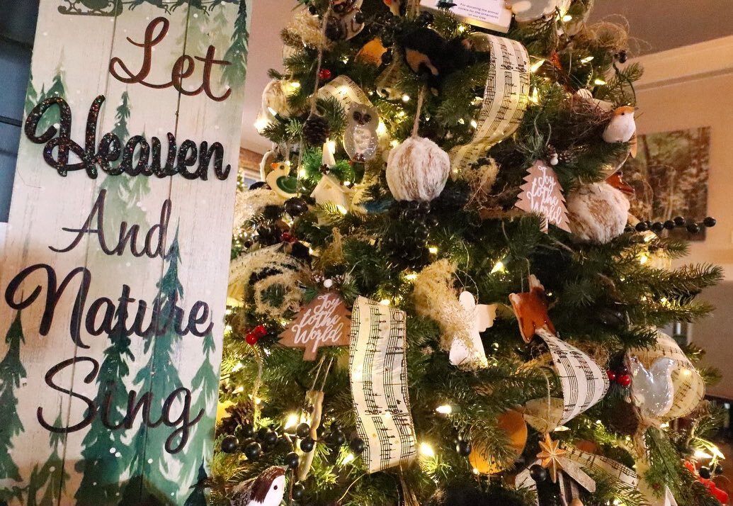 Forty-two Christmas trees, each decorated to coincide with the theme: &quot;Let Heaven &amp; Nature Sing,&quot; are on display throughout the Swannanoa Valley, as Deck the Trees opened for its 12th year today. The annual fundraiser benefits the Swann