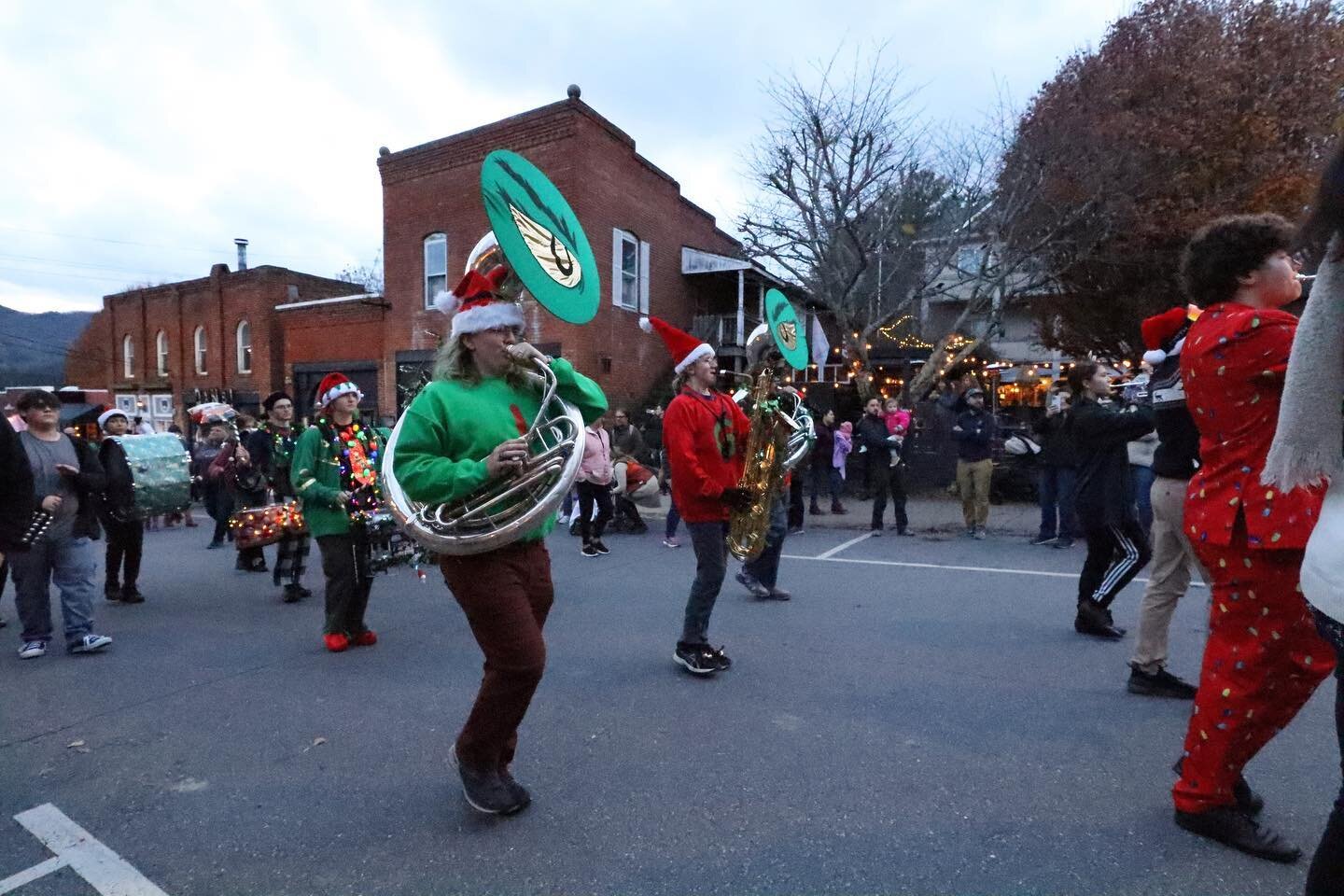 It was a Holly Jolly Christmas in downtown Black Mountain tonight, as the annual event kicked off the Holiday Season in the Swannanoa Valley.