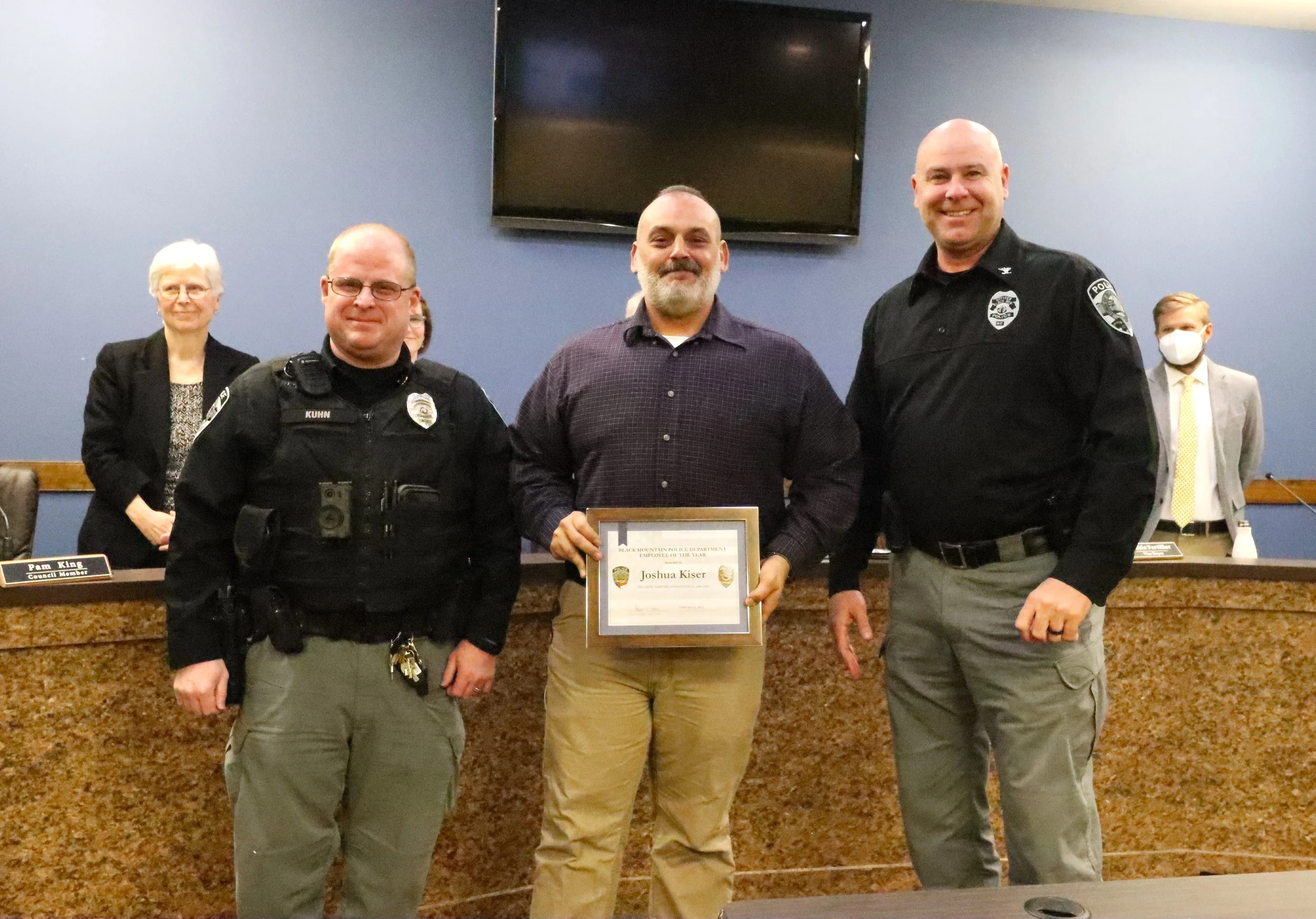 BMPD recognizes top cop 