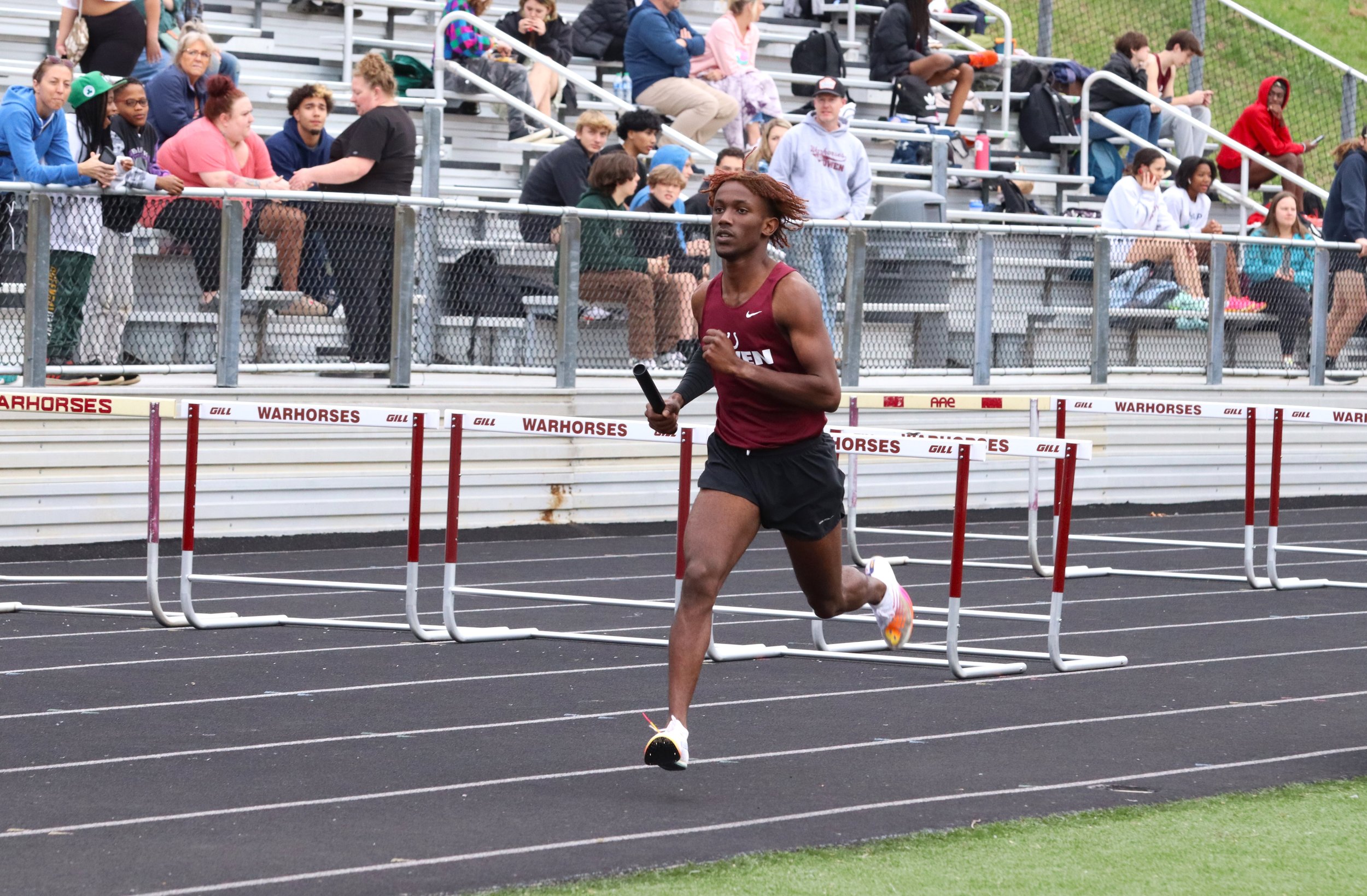 Owen on the right track in home opener