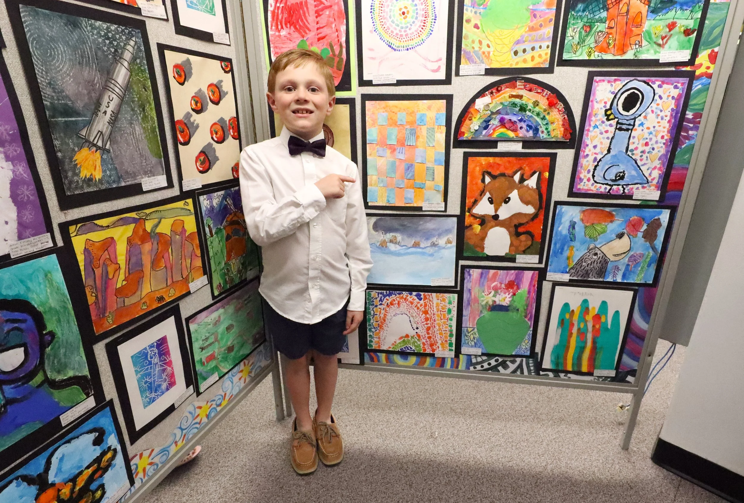 Young artists celebrate fancifully at Black Mountain Primary