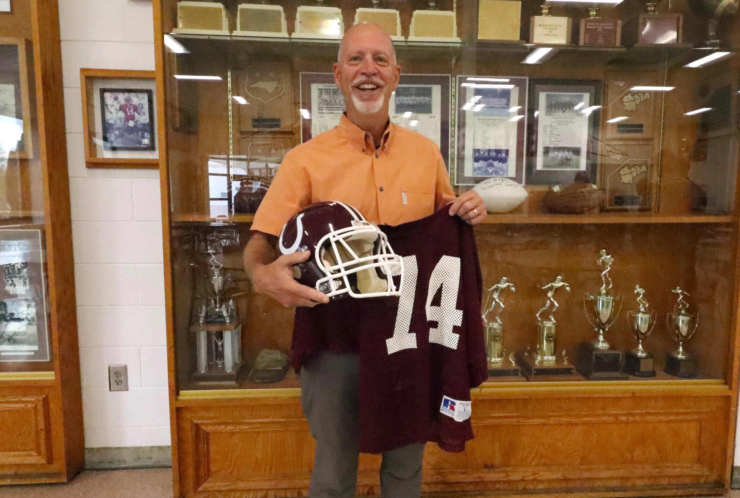 Lifetime Warhorse honored by Owen football team