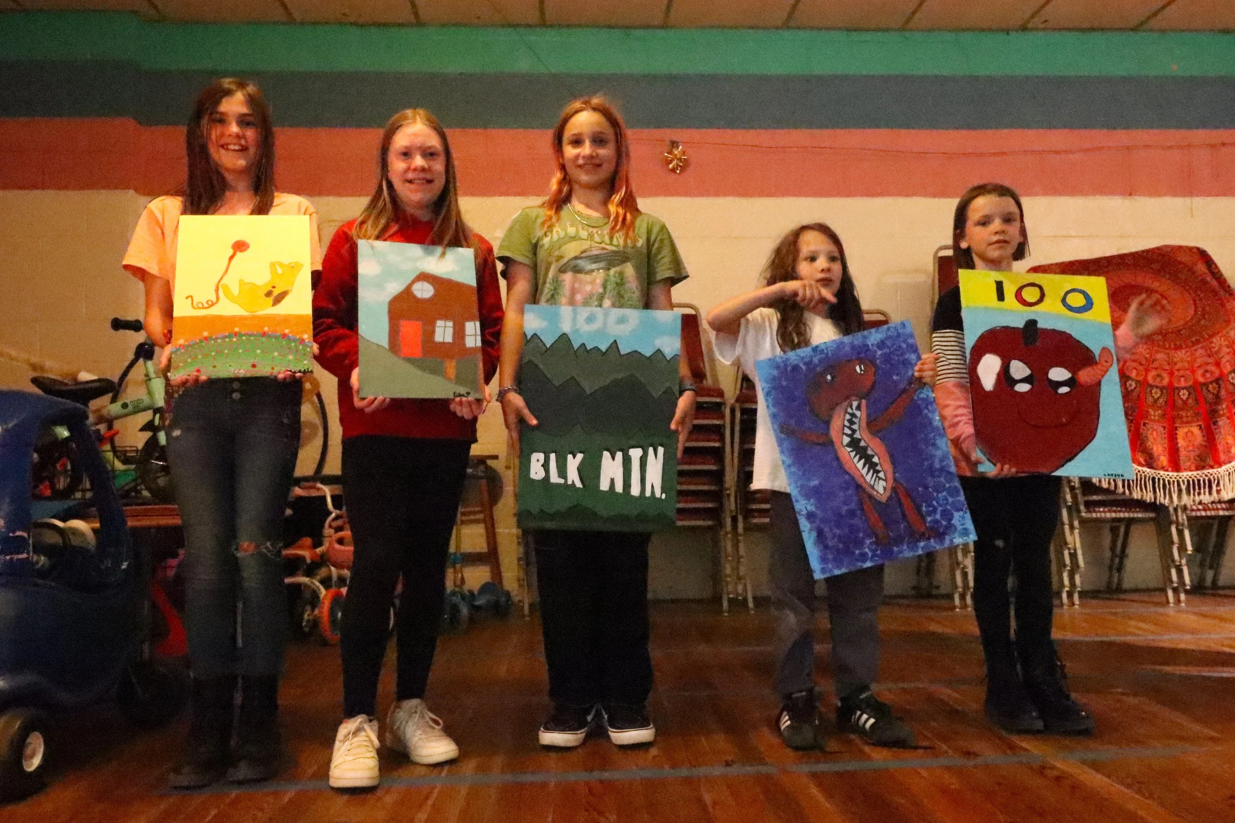 Young artists celebrate a century with creativity 