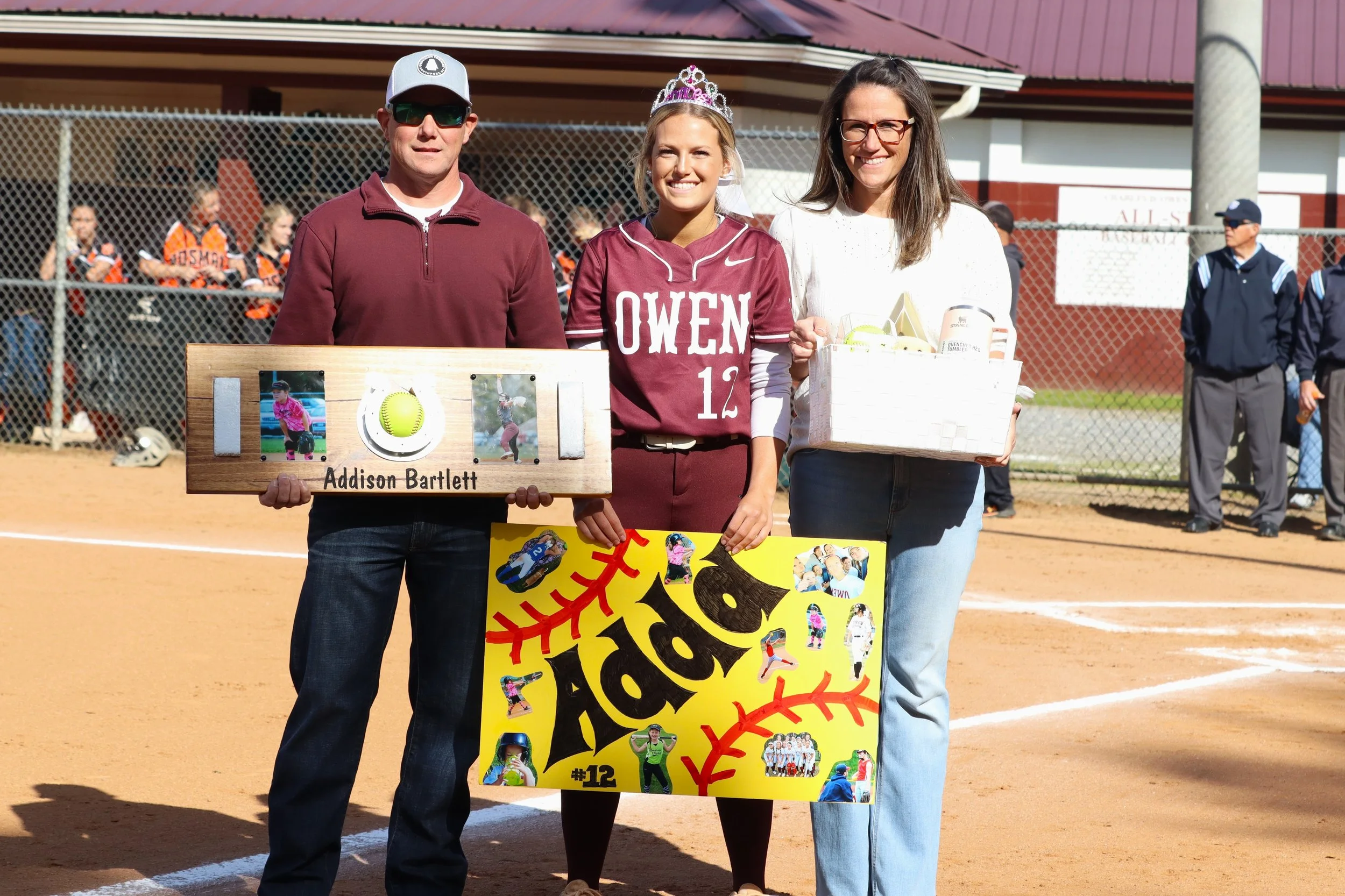 Warlassies send sole senior off with a win