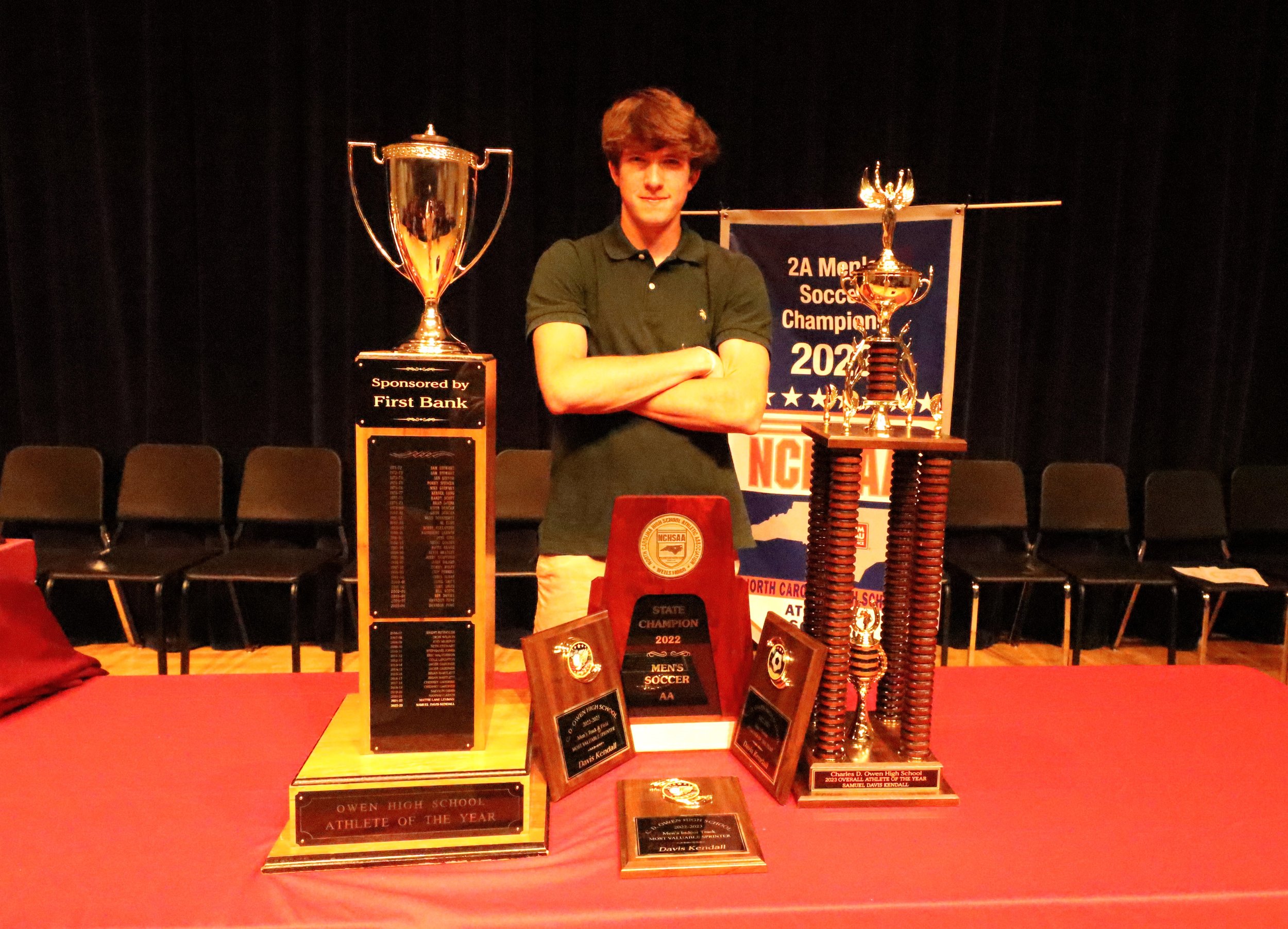 Sophomore star crowned Owen's top athlete