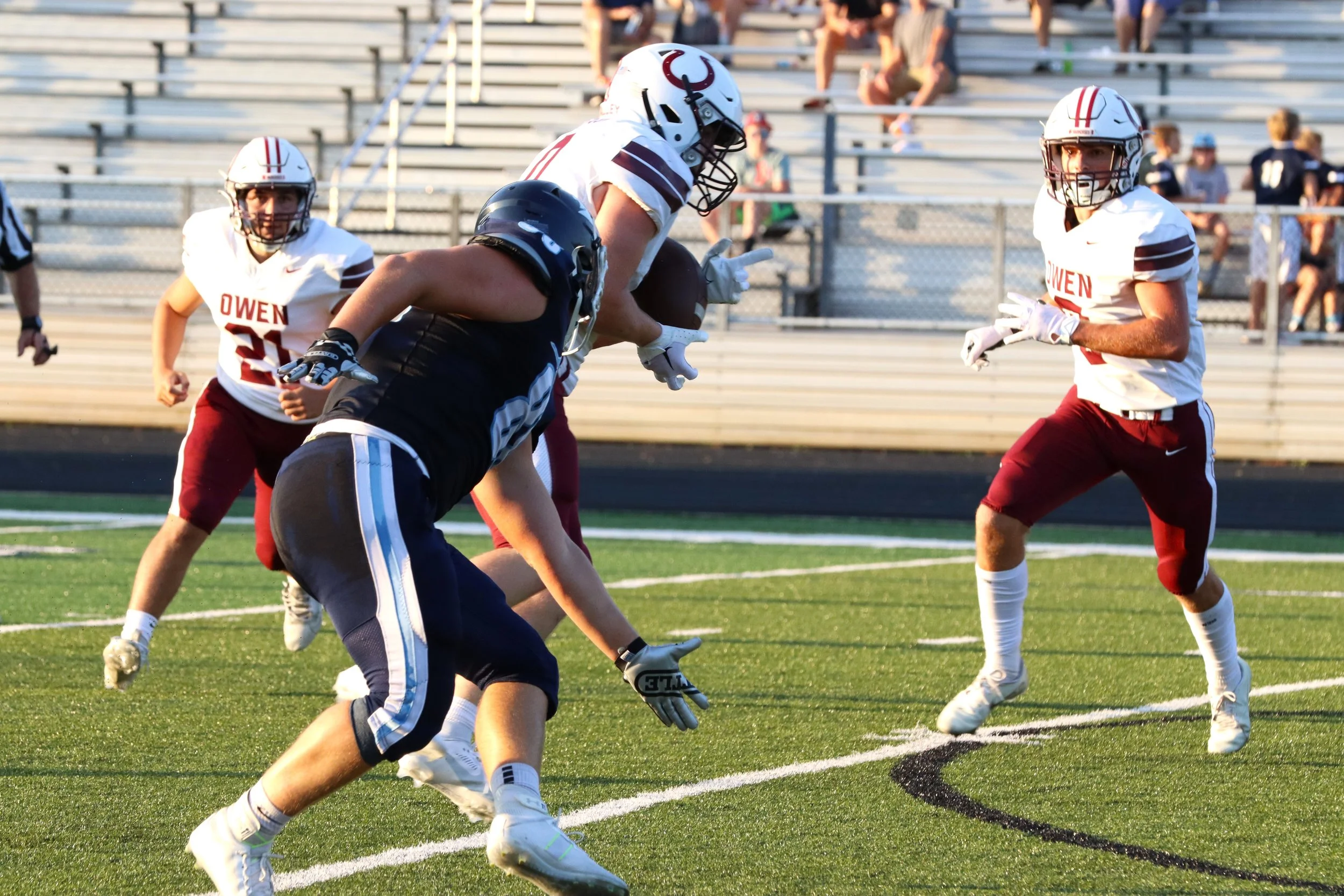 Warhorses fall to Enka in season opener