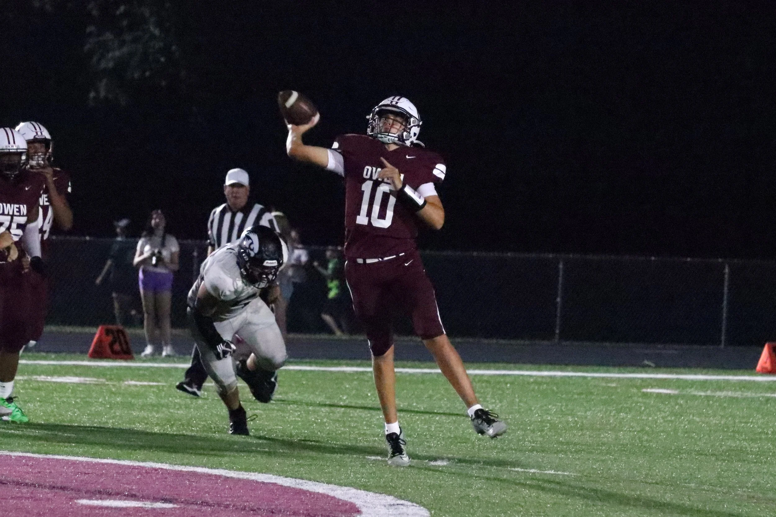 Owen slides to 0-2 in home loss