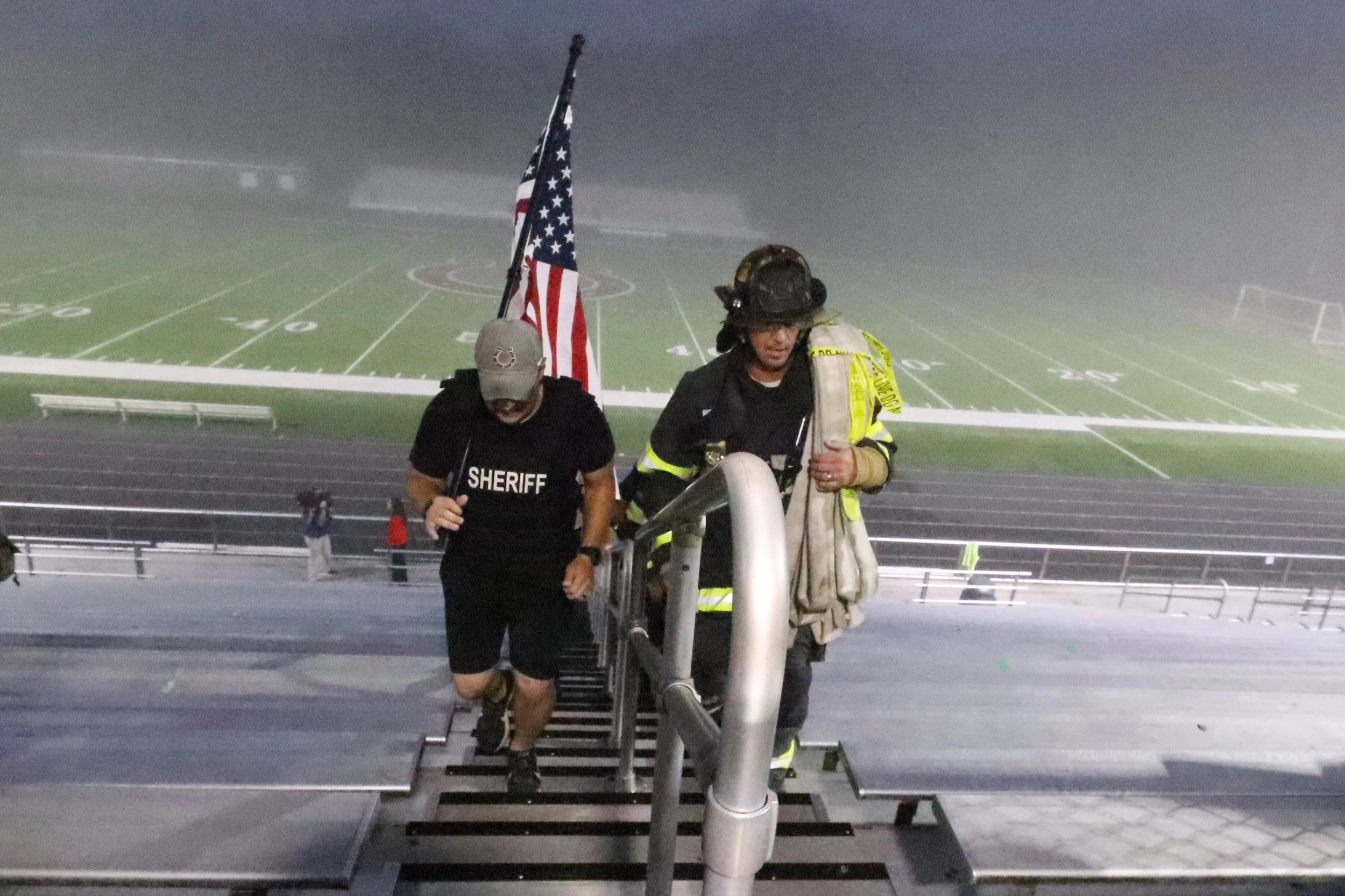 Owen remembers 9/11 with Stampede on the Stairs