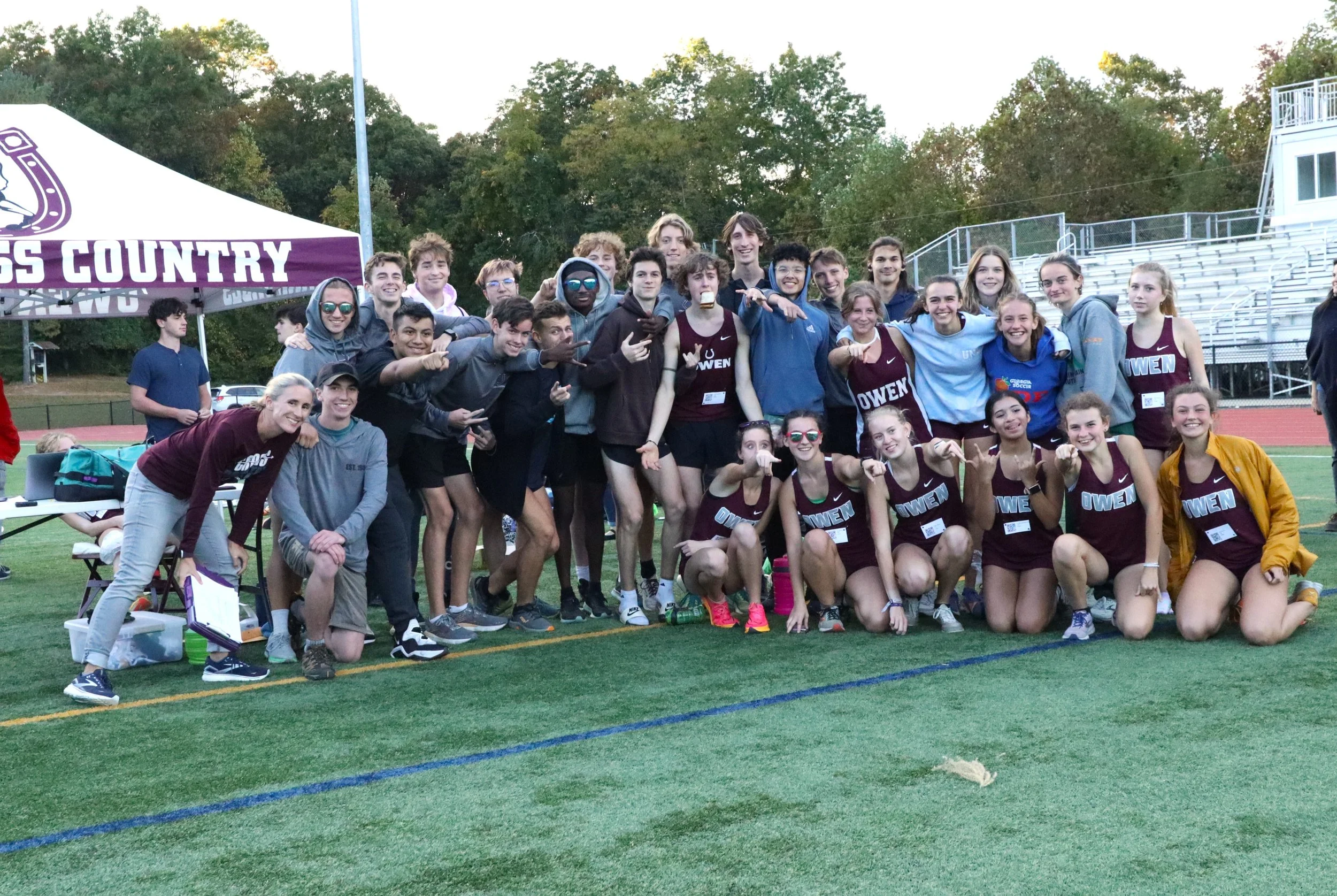 Owen sweeps conference cross country championship