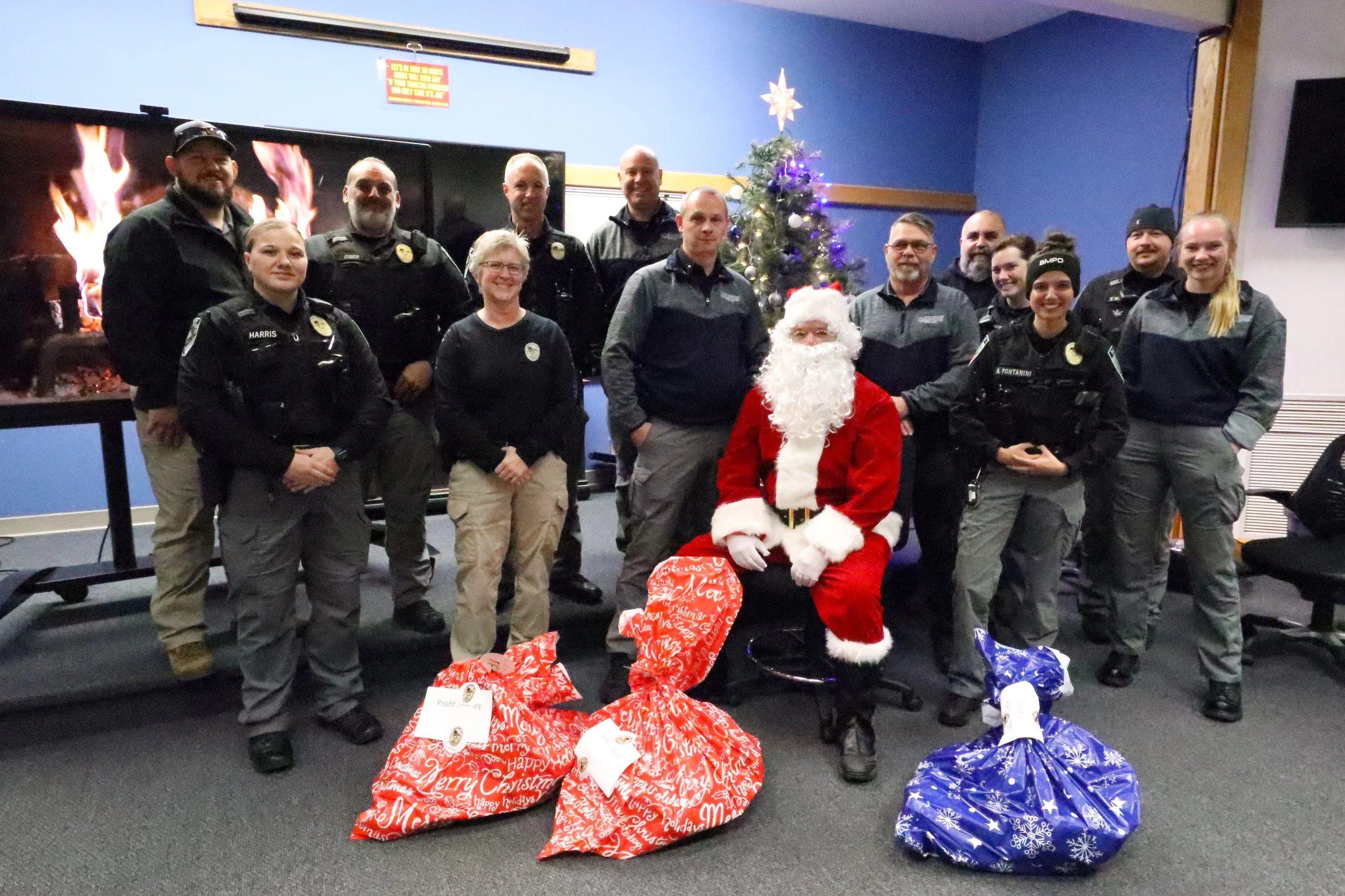 BMPD lights up the holidays for local families