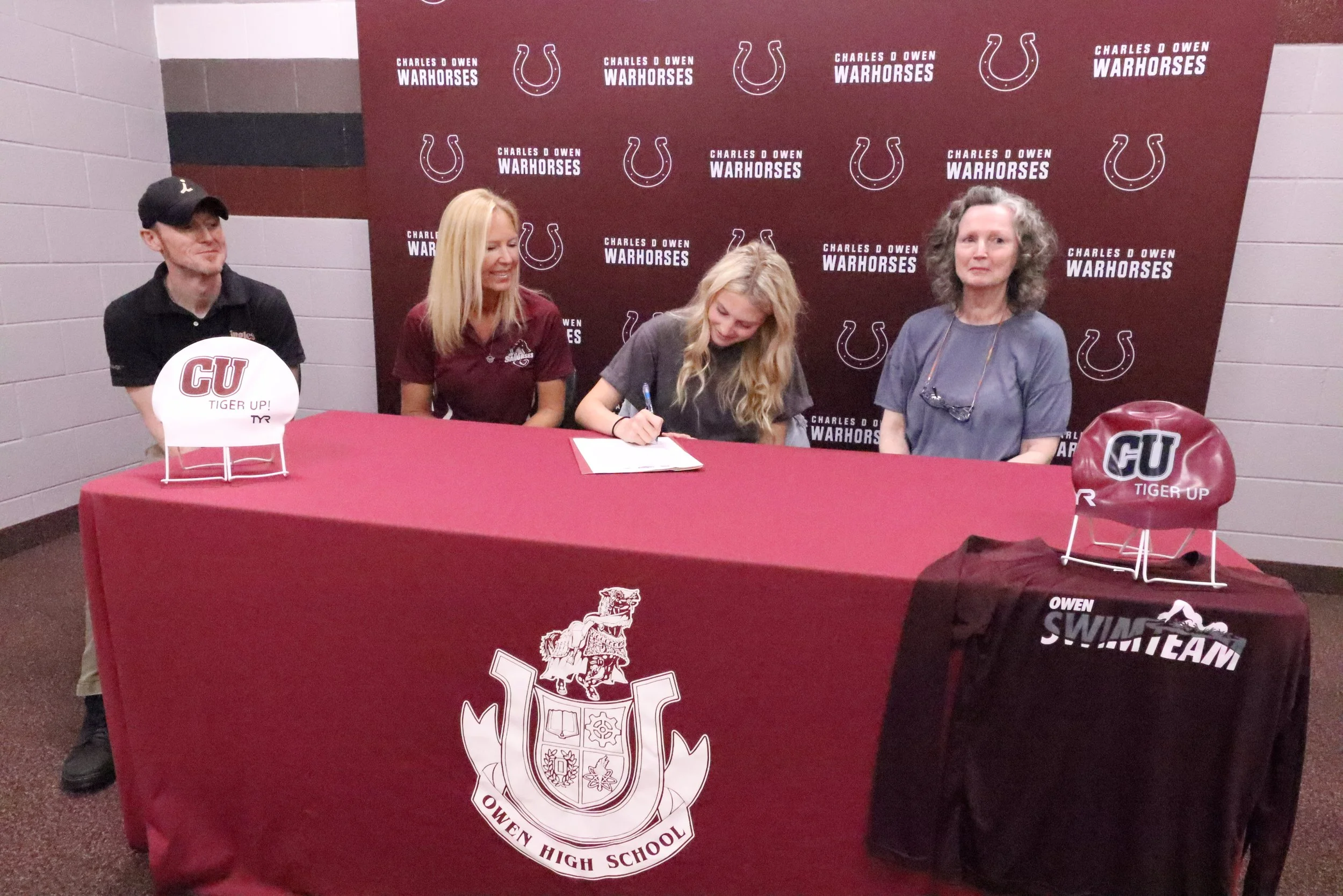 Owen swimmer inks commitment to Campbellsville University