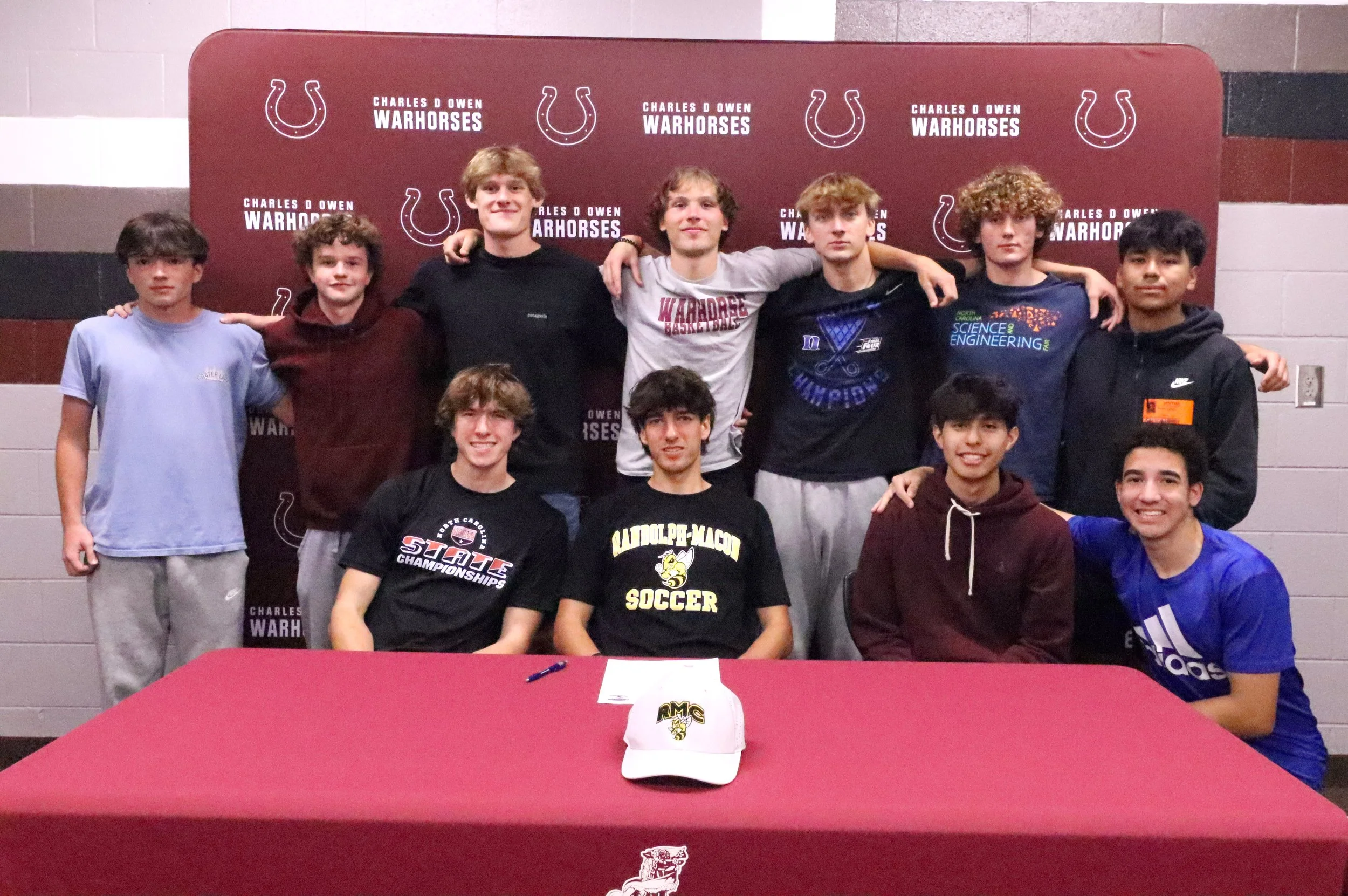 Warhorse soccer star signs with Randolph-Macon College