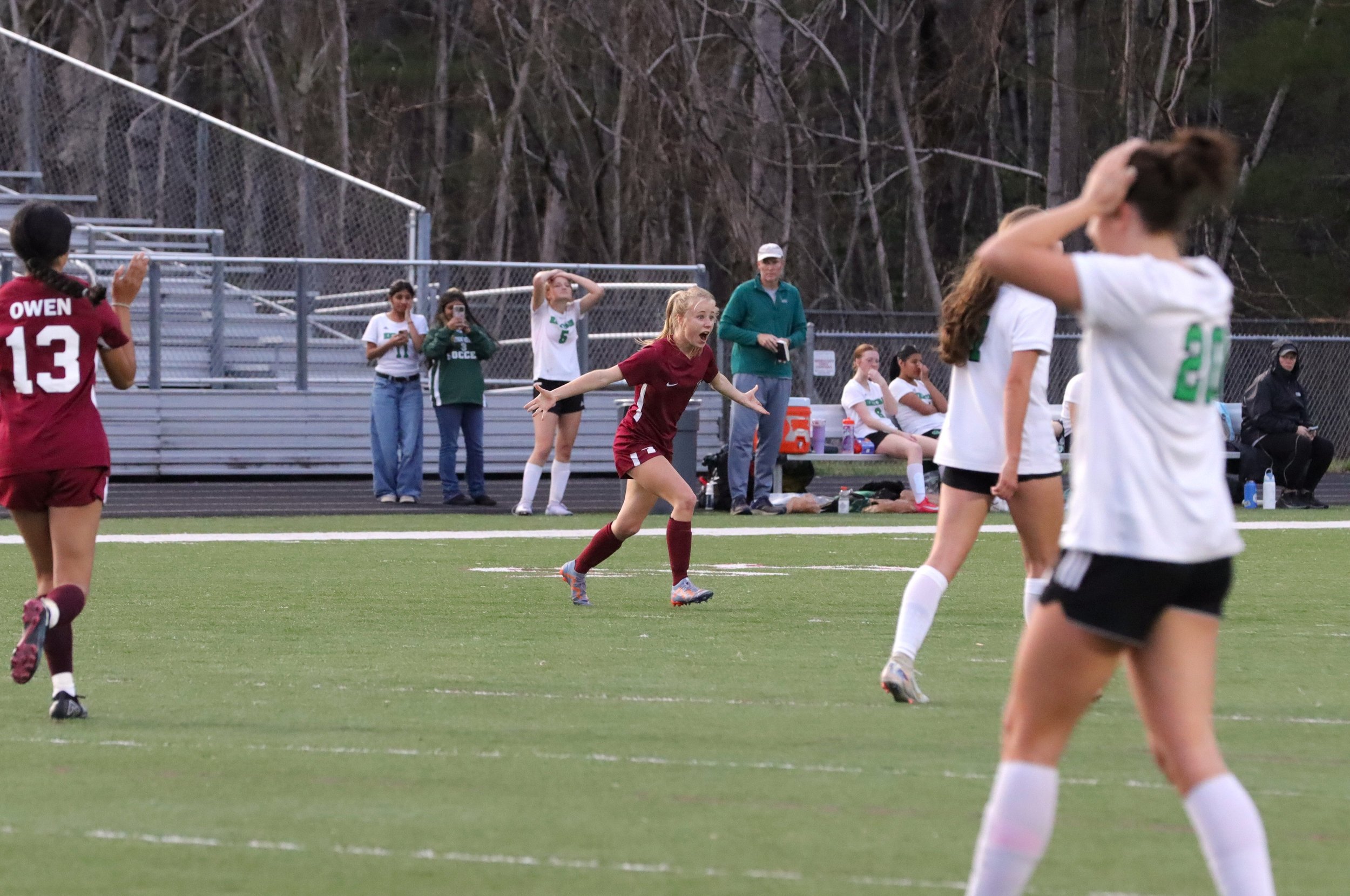 Warlassies overpower Cougars at home