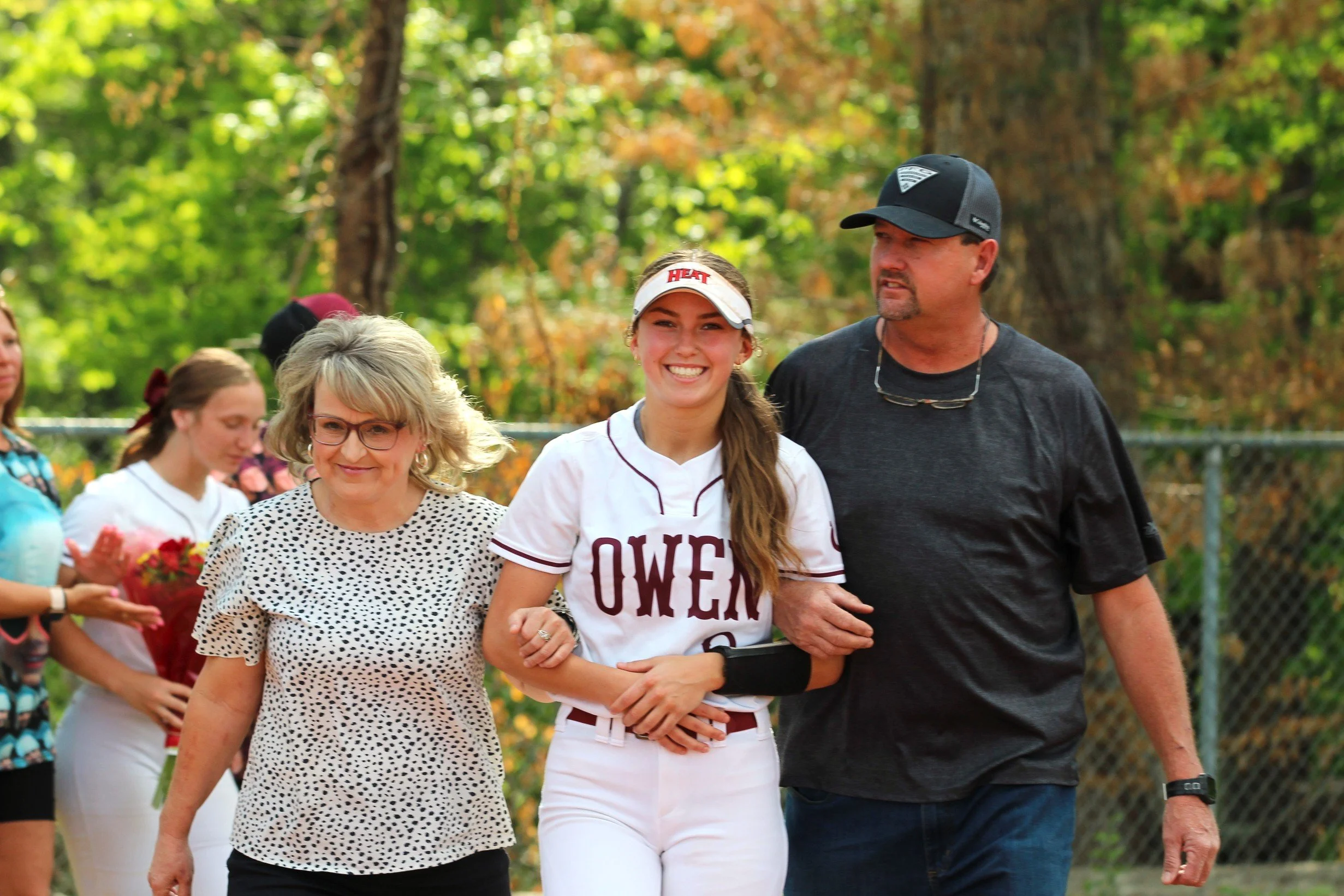 Warlassies remain undefeated in conference on Senior Night