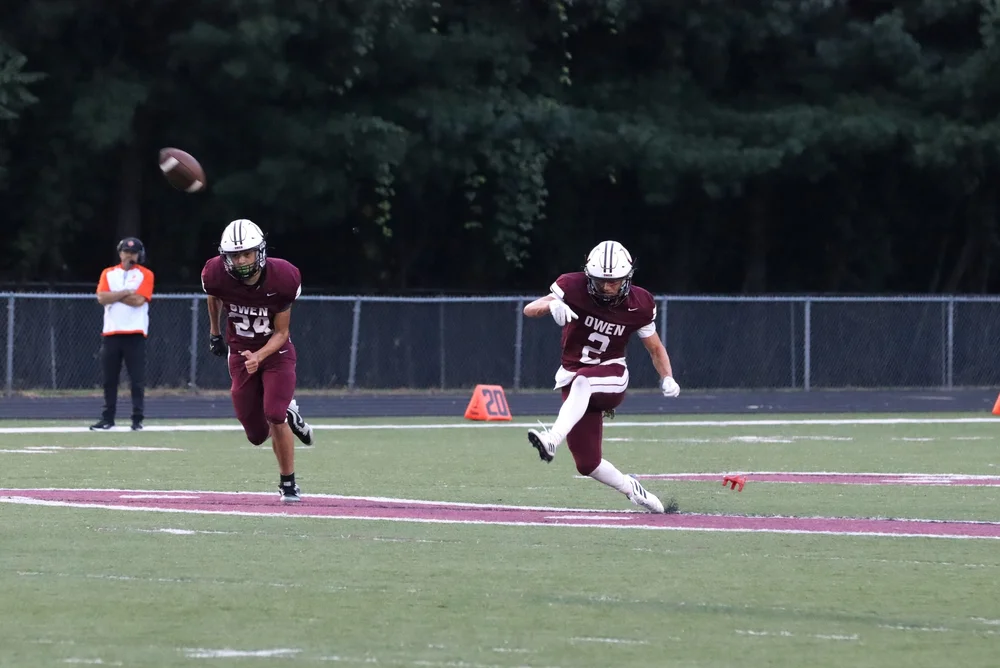 Owen sets the tone with victory in season opener — The Valley Echo