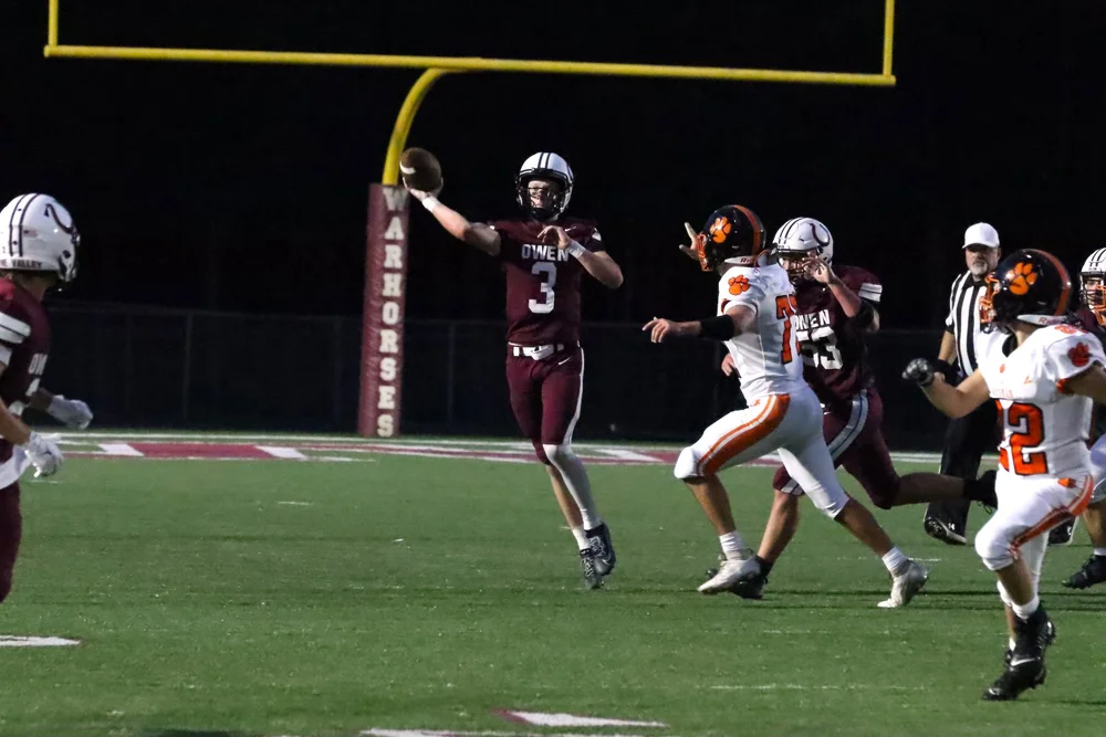 Owen sets the tone with victory in season opener — The Valley Echo