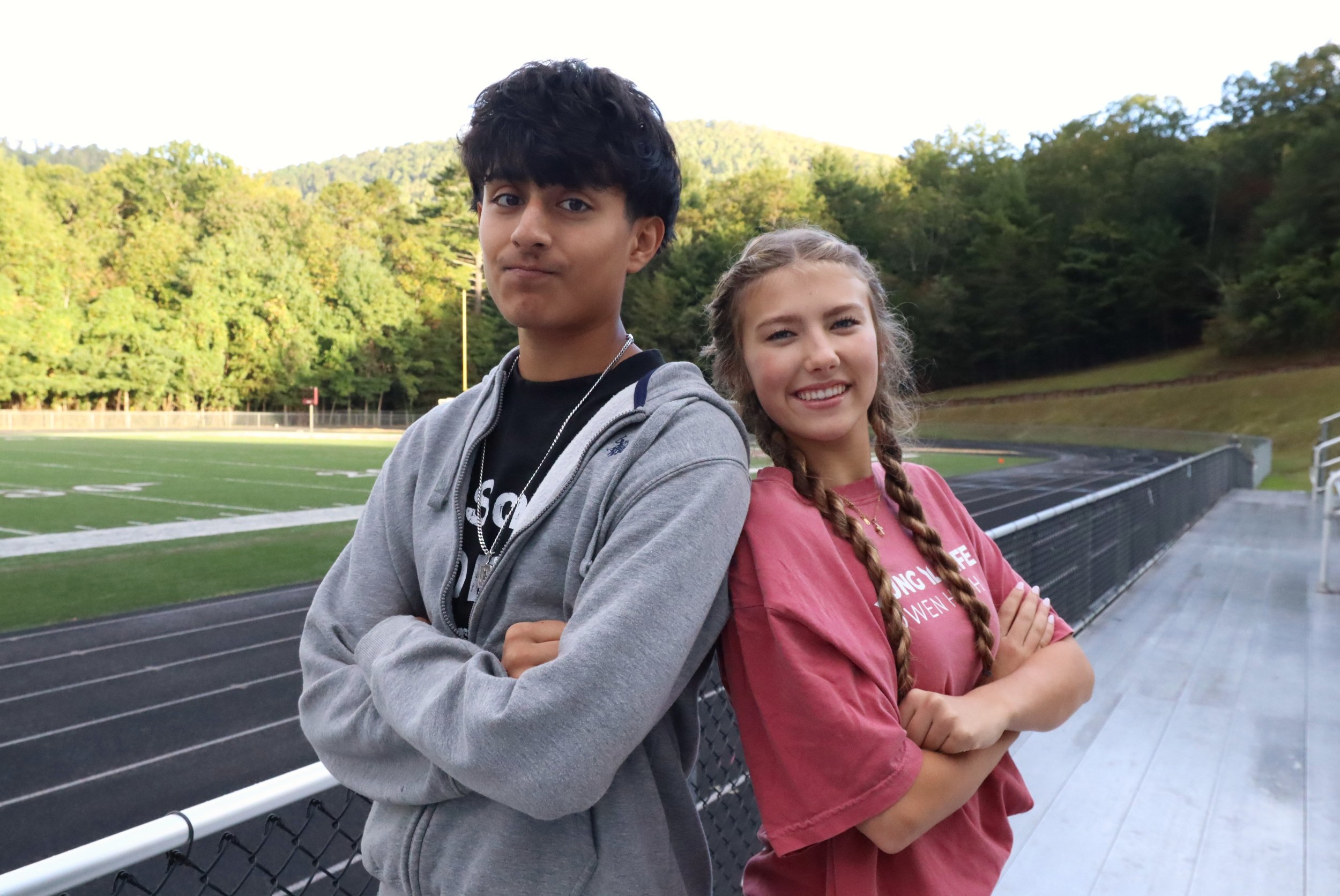 Freshmen: Matteo Vargas and Reid Pomeroy