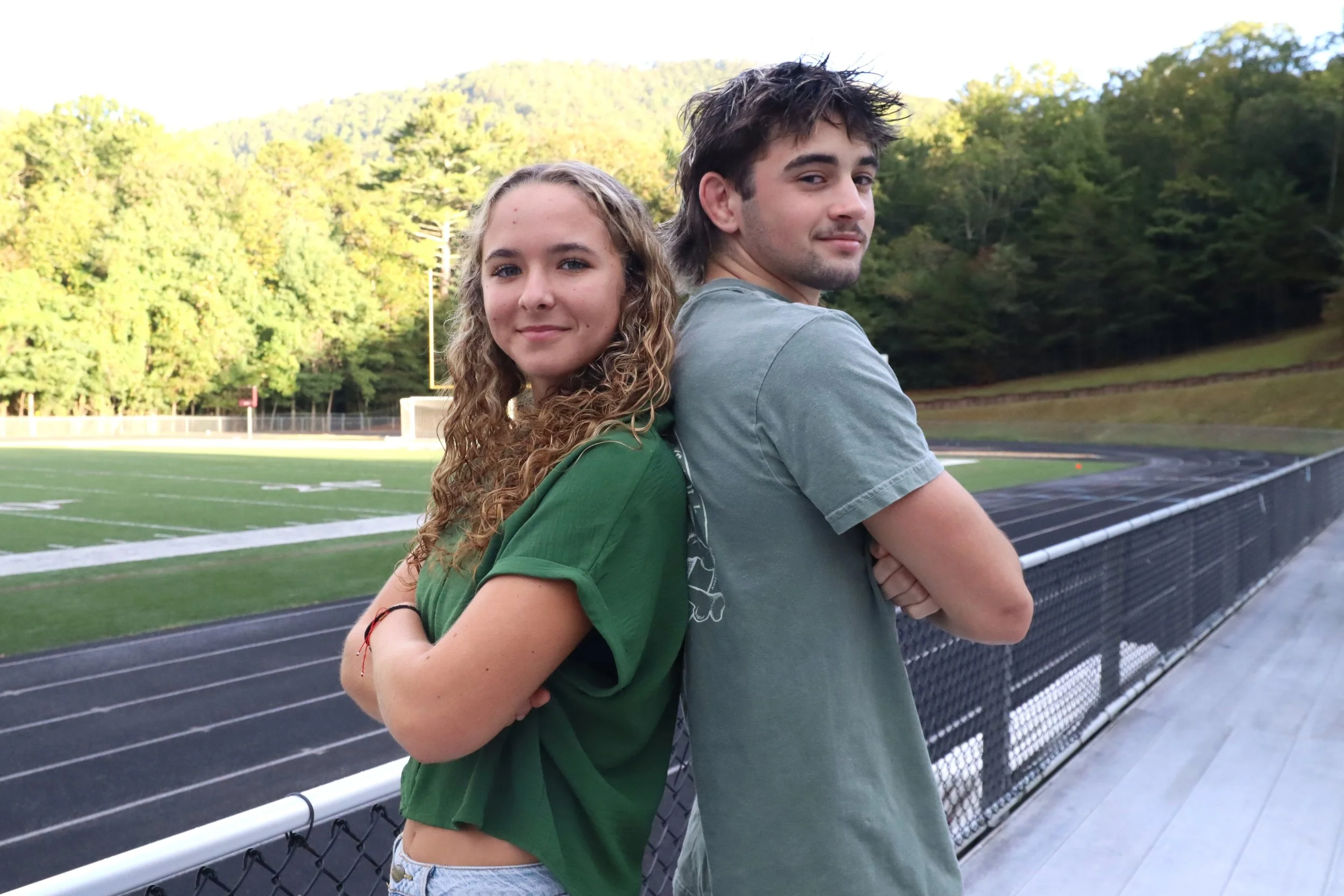 Seniors: Lily Braden and Kaiser Perkins