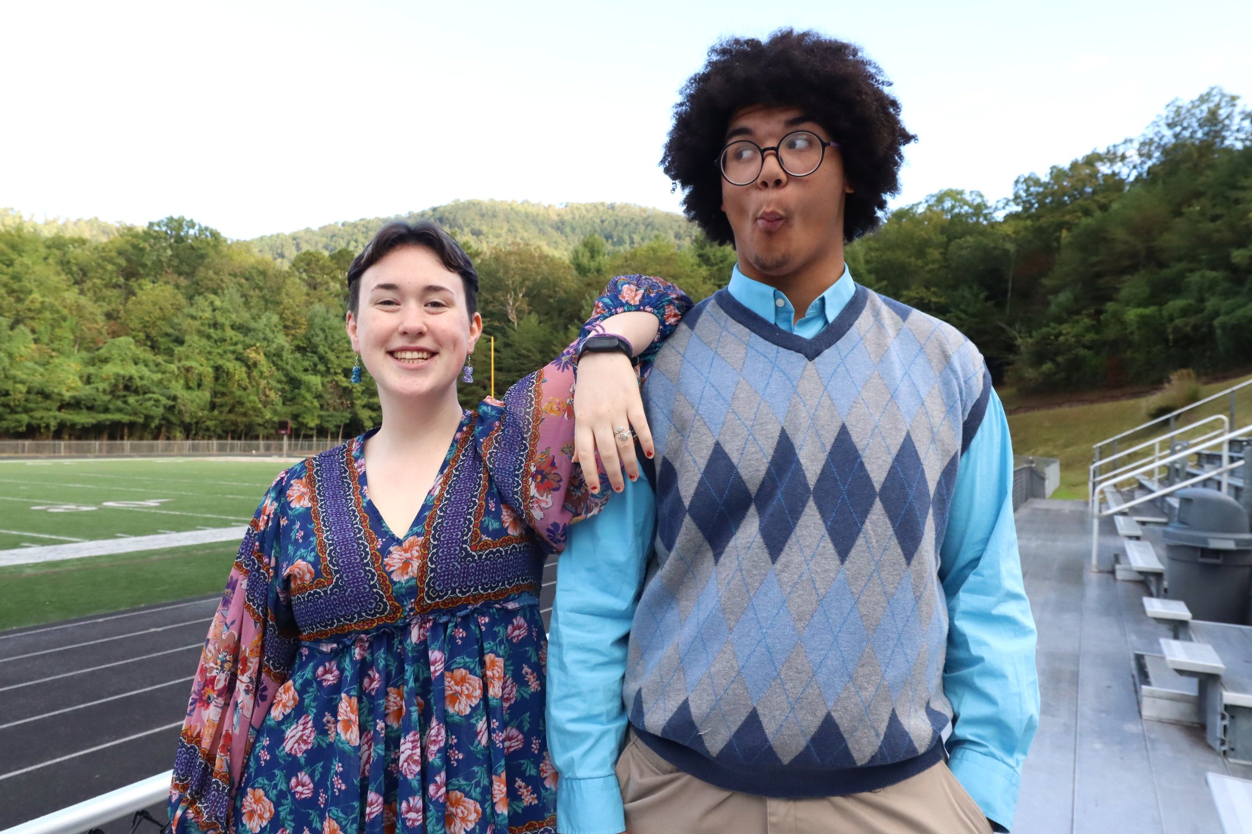 Chorus: Eliza Martin and Ethan Finley