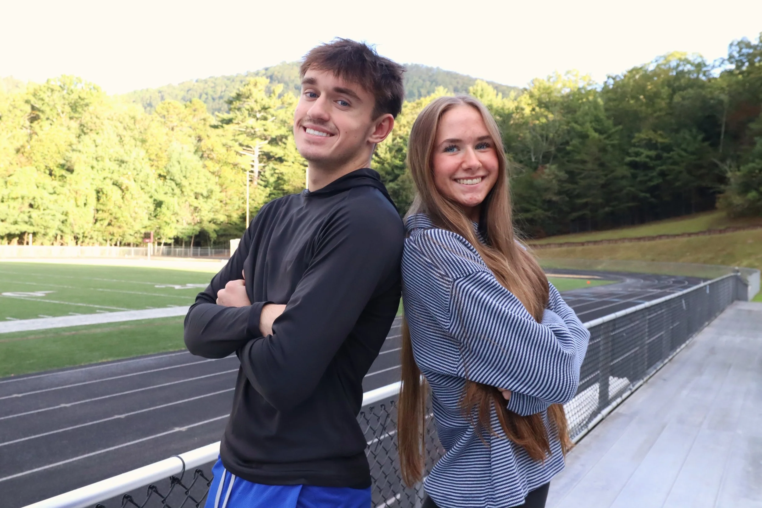 Volleyball: Gavin Hooks and Gracyn Farish