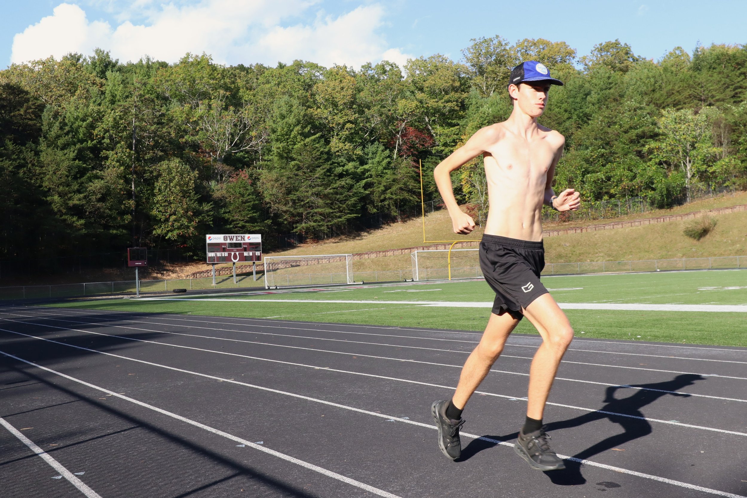 Owen distance runner on the trail of a state title