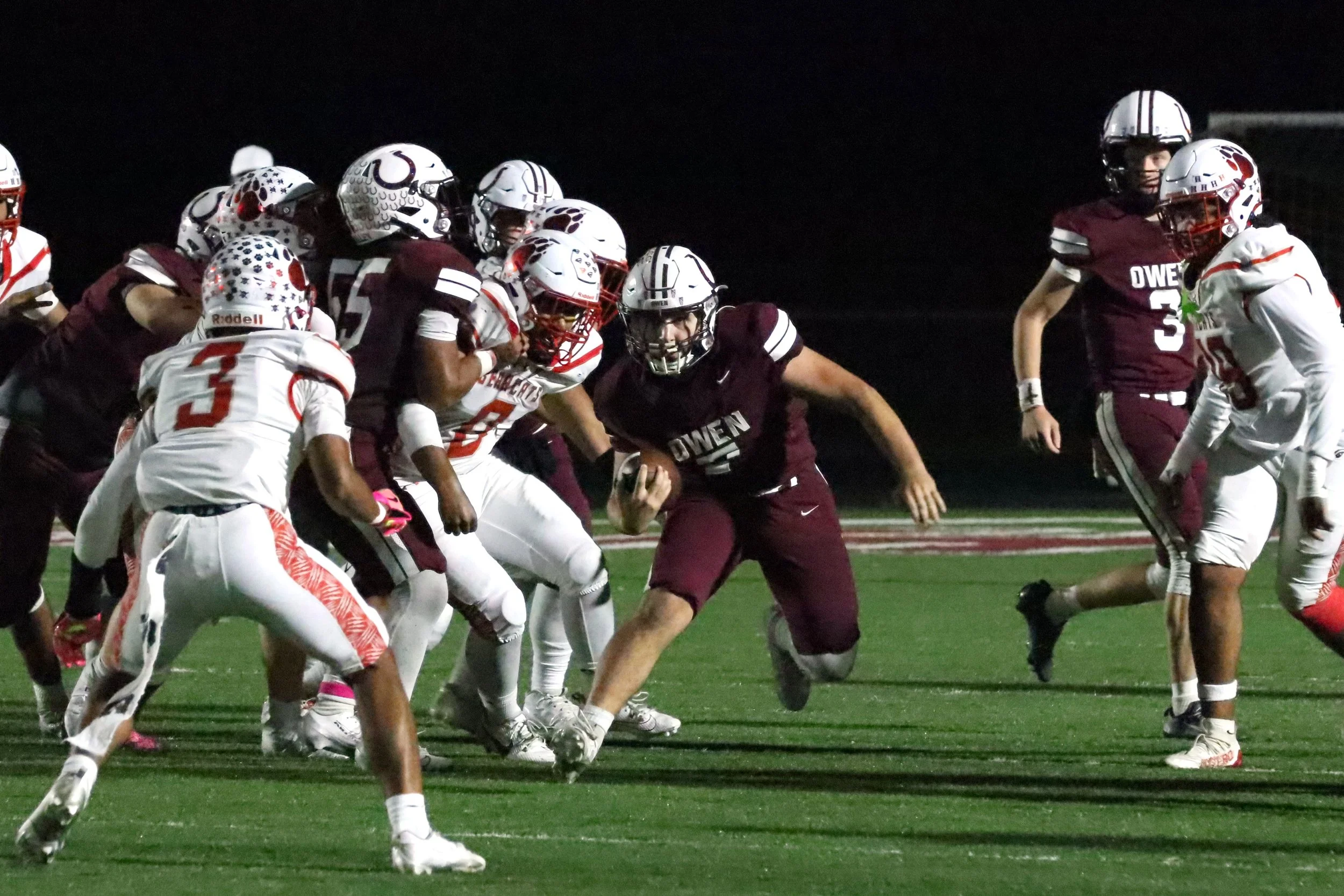 Owen falters in 40-0 loss to Hendersonville