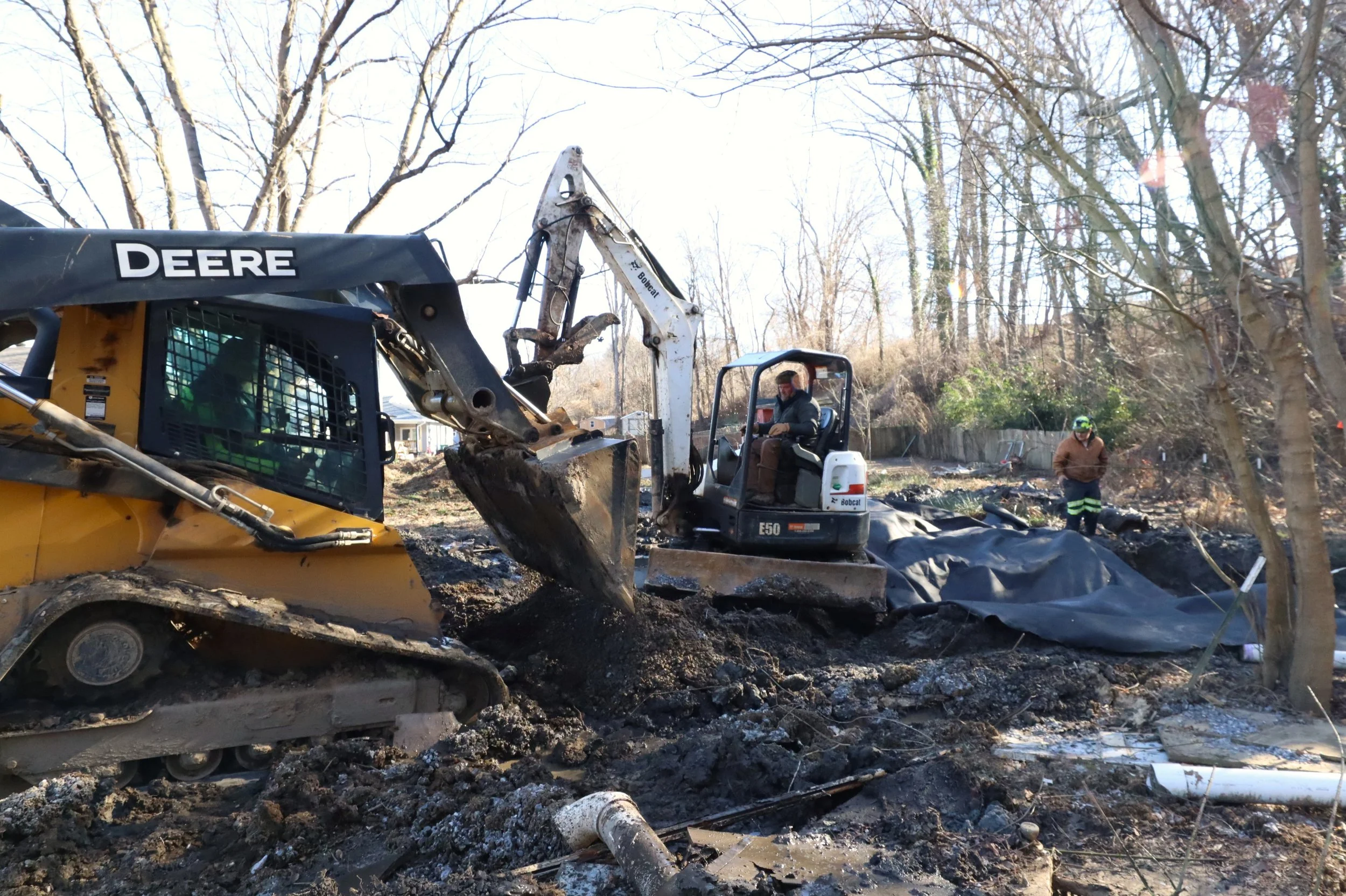 Local nonprofit arranges permanent repairs to lingering lower Beacon Village issue