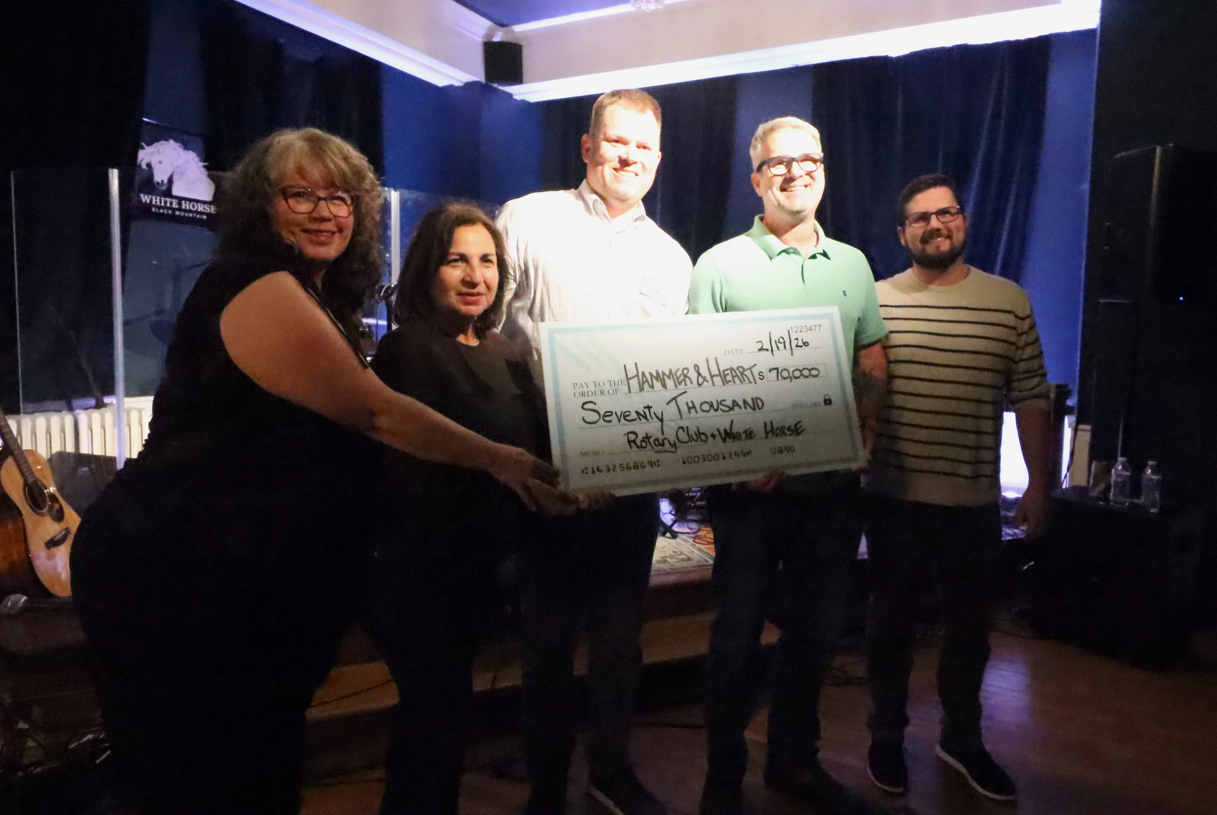 Rotary Club of Black Mountain Swannanoa partners with White Horse to raise $70,000 for local nonprofit