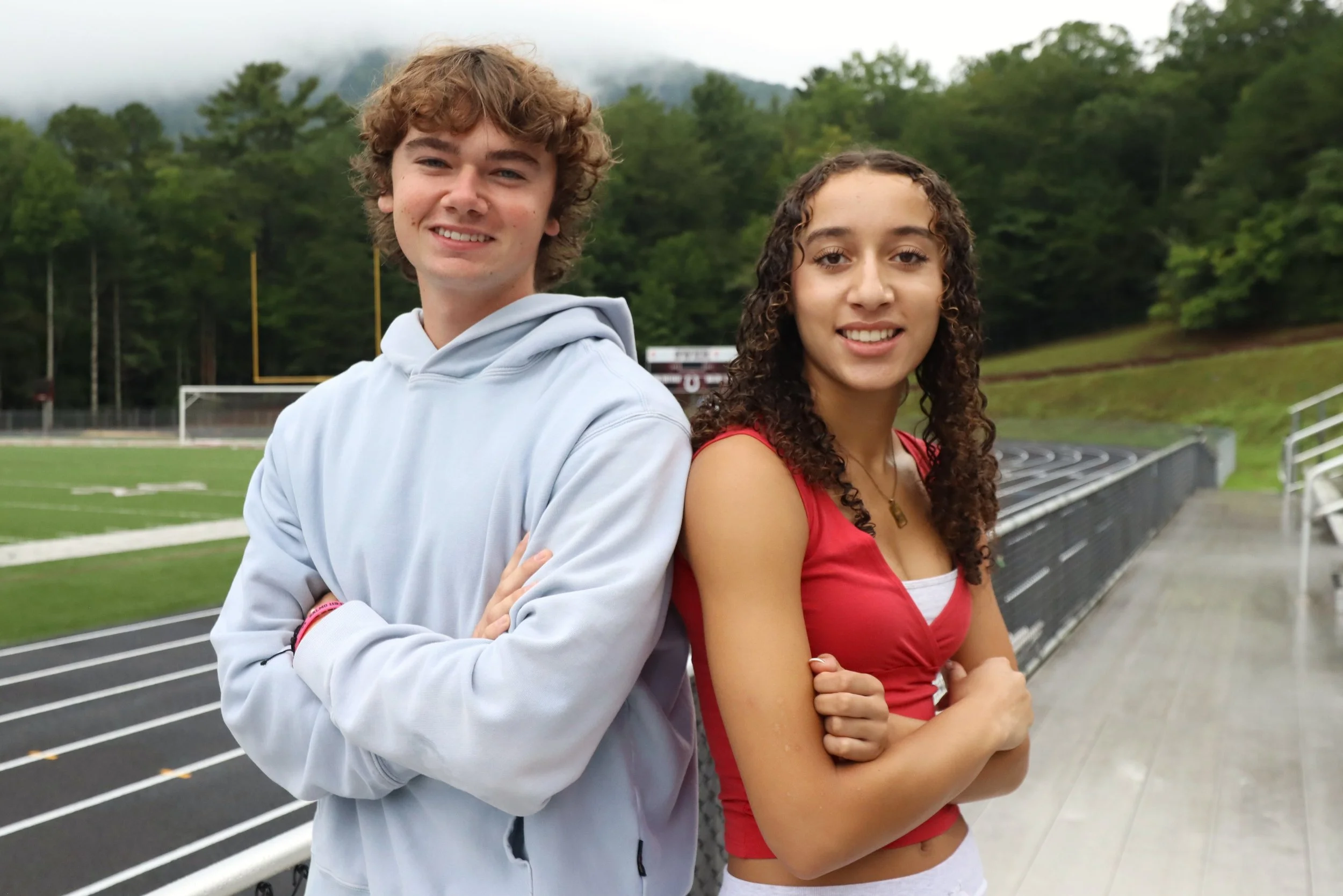 Ava Grant and Alder Forman - Athletic Training