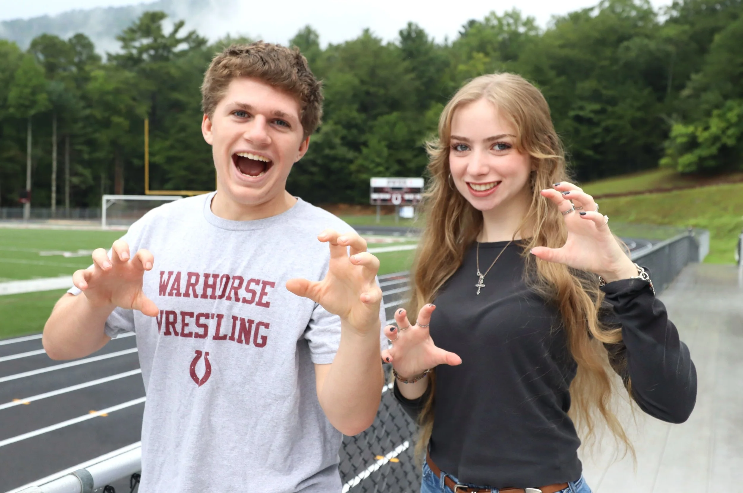 Kenzie Davis and Nate Turner - Leo Club