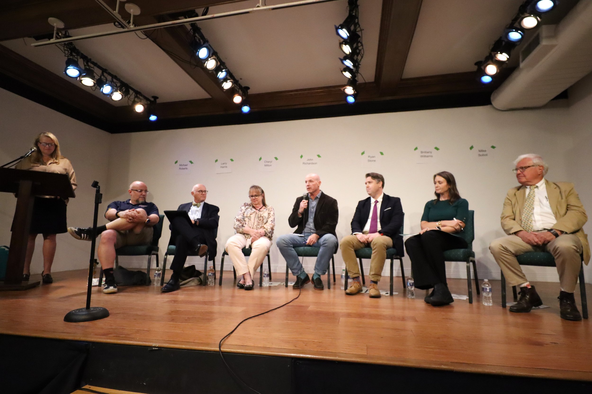 Black Mountain candidates field questions in public forum