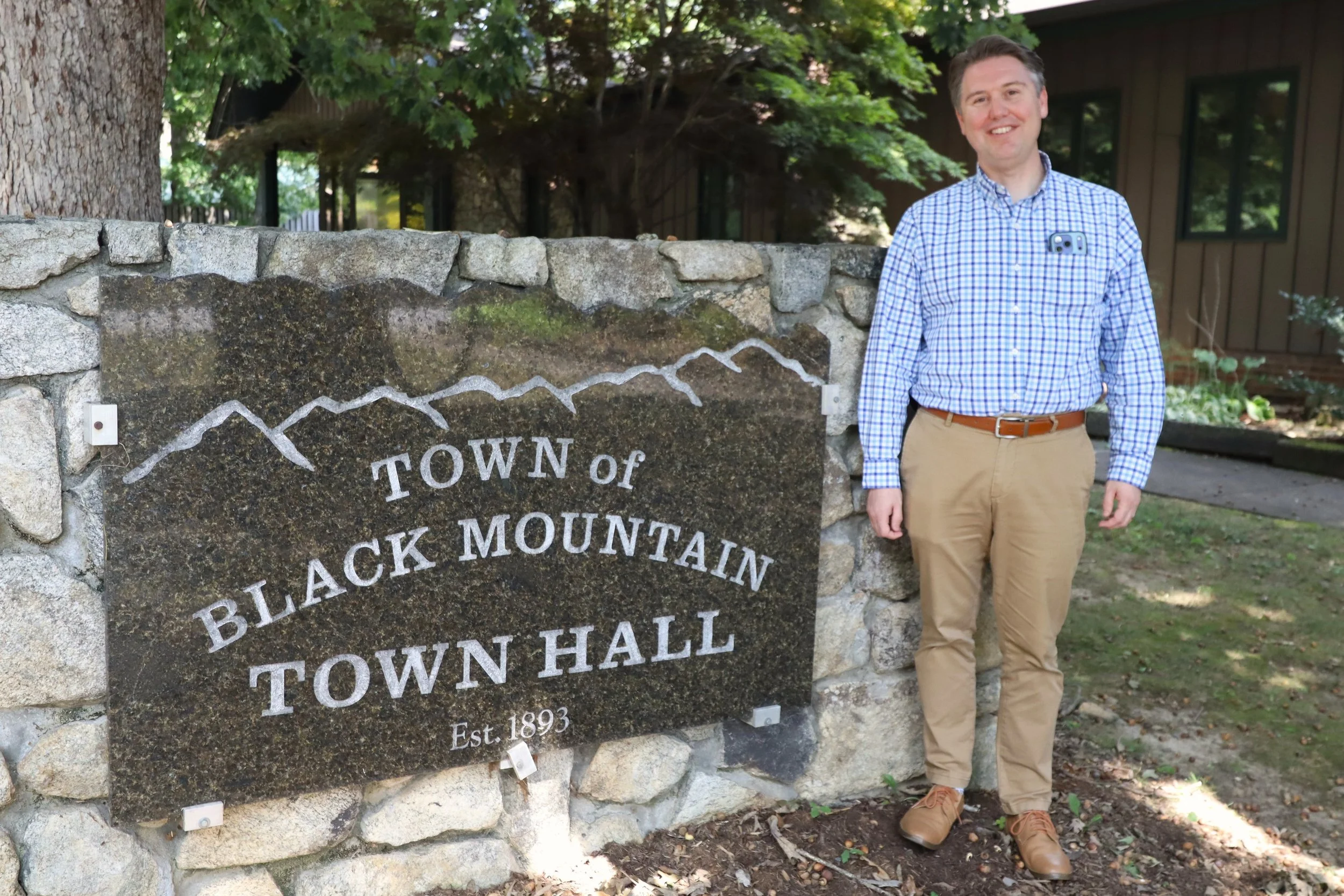 Ryan Stone stands alone as Black Mountain mayoral candidate