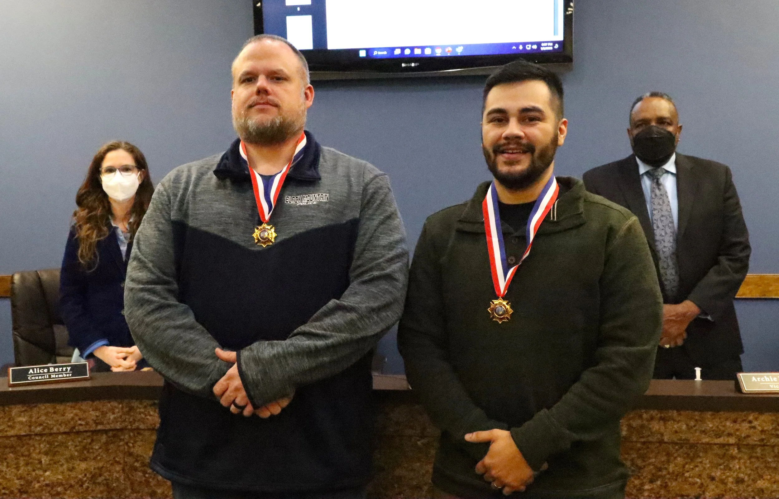 BMPD officers recognized for saving a life — The Valley Echo