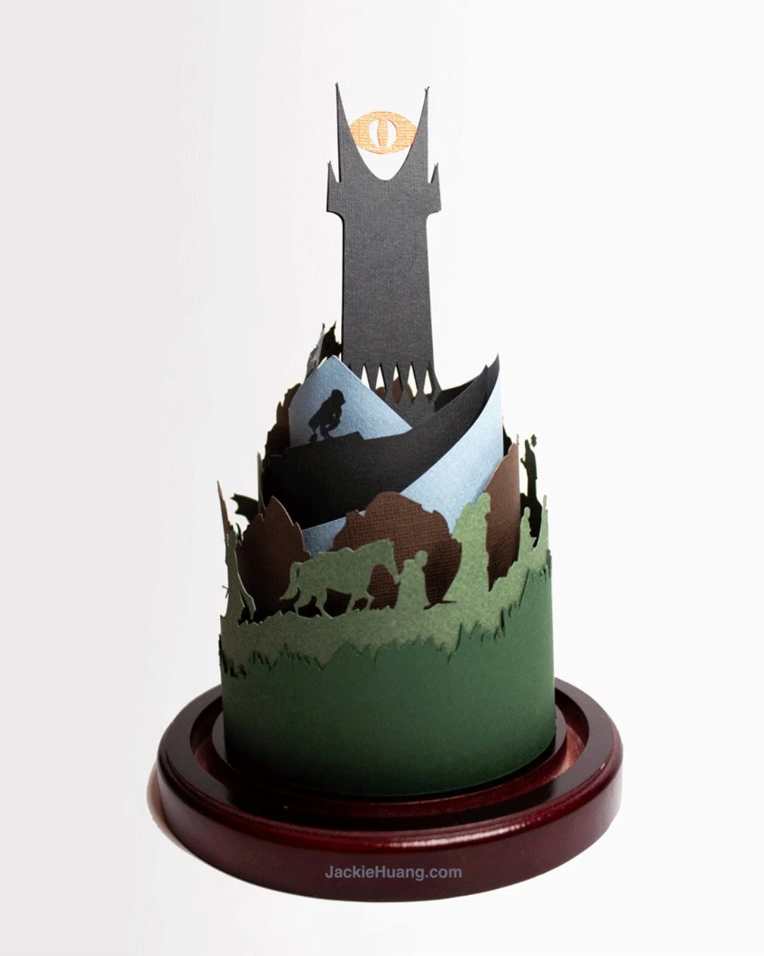 I was looking though some old files and found this!  Then saw that this year marks the 25th Anniversary to Lord of the Rings: Fellowship of the Rings!  I remember going to the theater to see it and leaving HOURS later, not realizing it was going to b