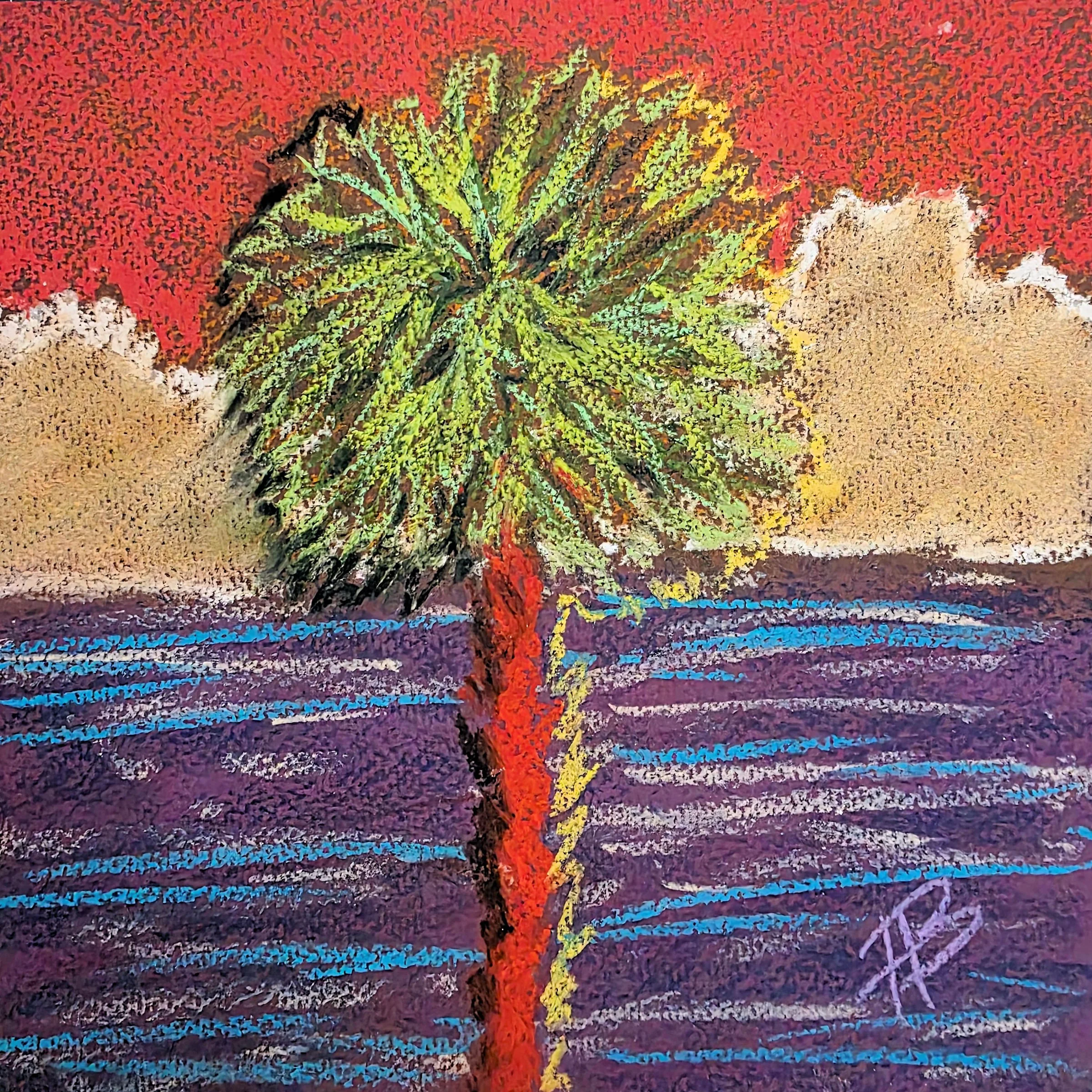 Purple Pop Palm 8x8