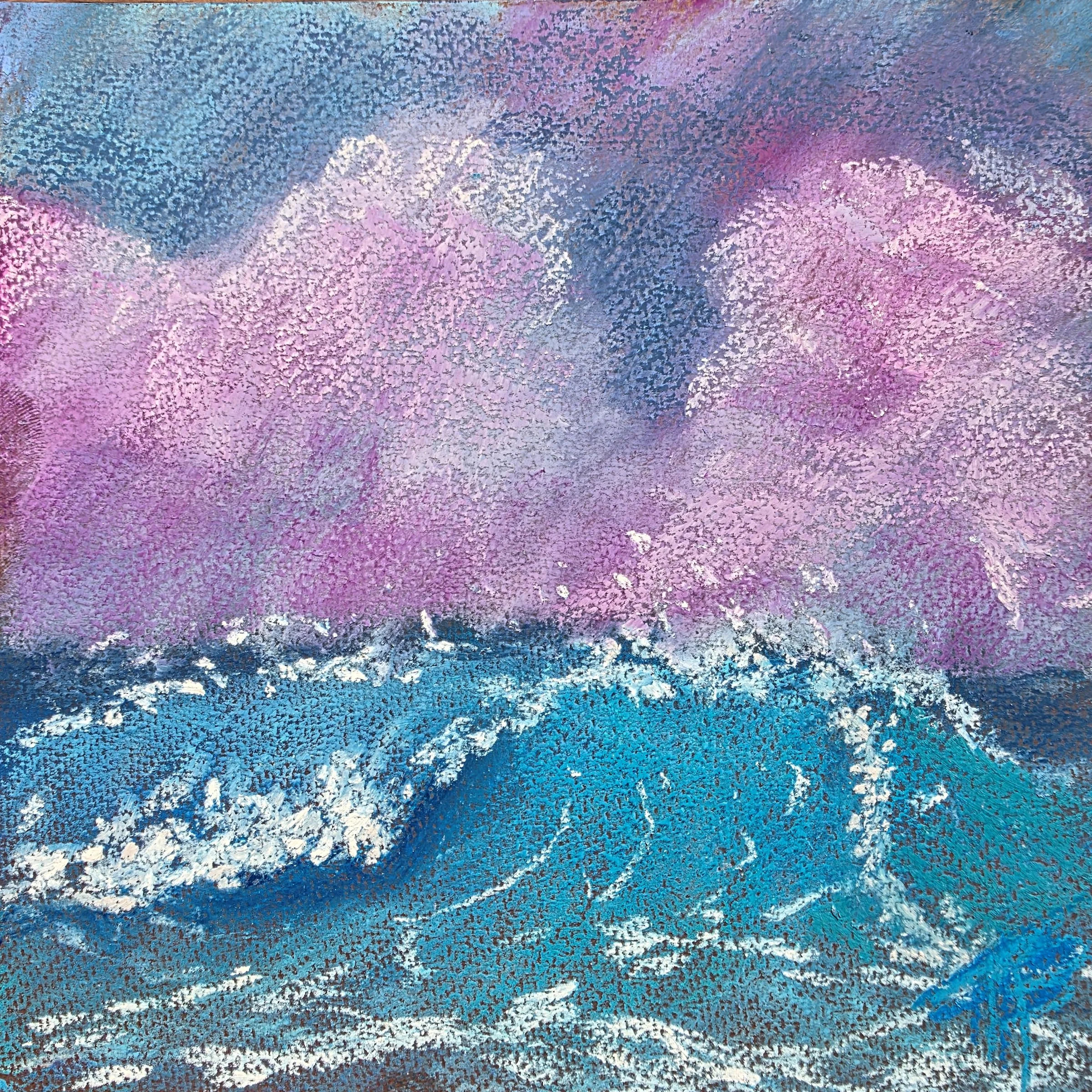 Purple Curl 8x8