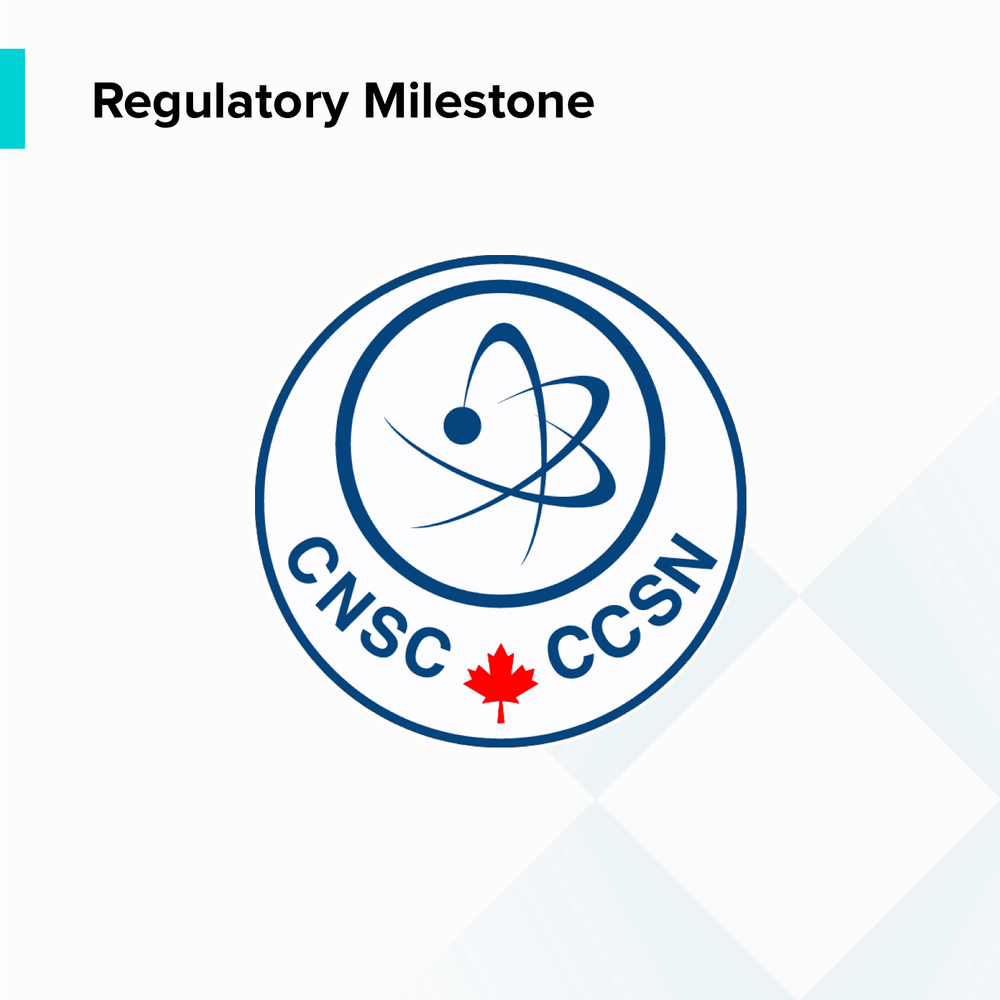 Canadian PreLicensing Milestone Xe100 Advanced Small Modular