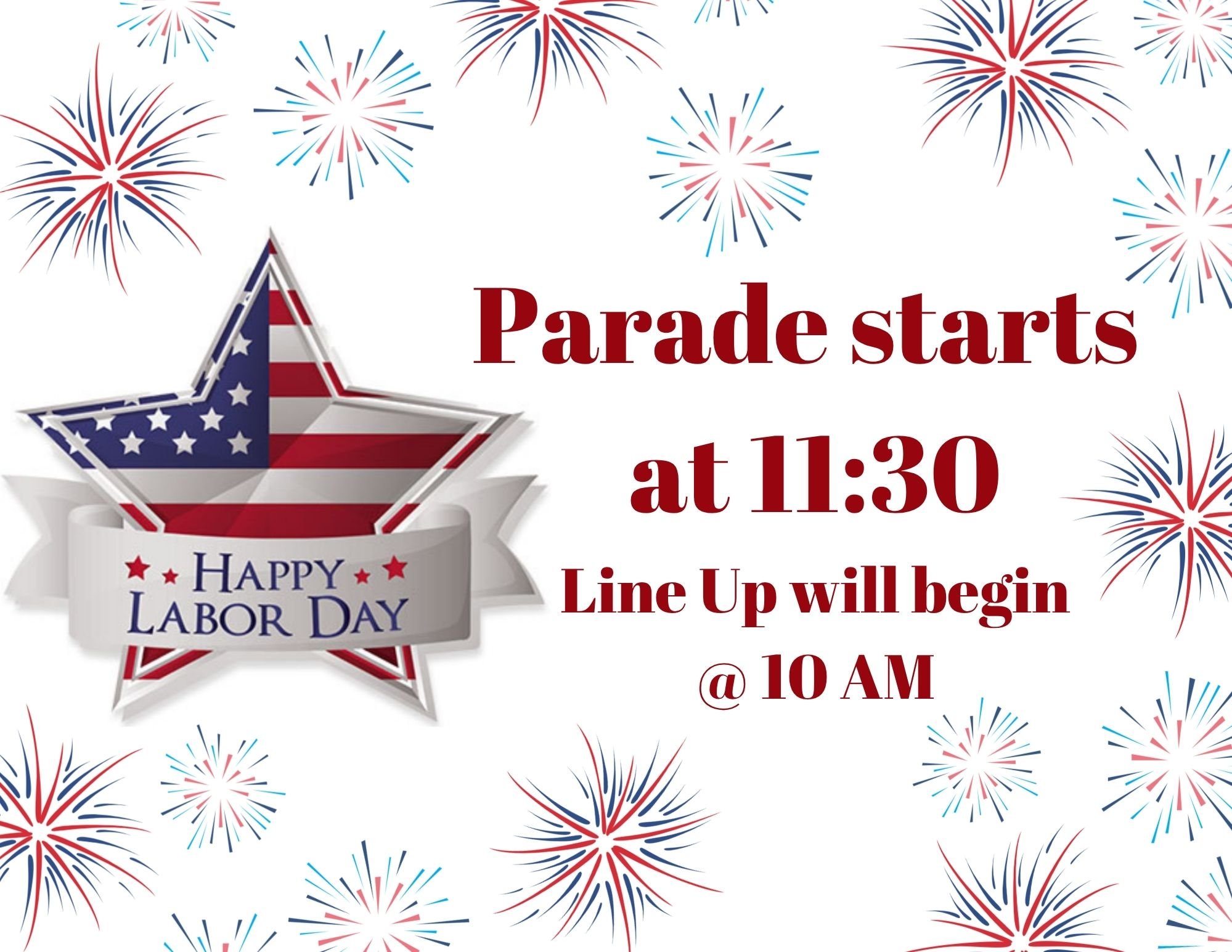       
  
    Westville’s Labor Day Parade   Line Up at 10 AM   Parade will start at 11:30 AM  


  
 #block-0d37f284ec77c4396de0 {
    
    
    
  }

  #block-0d37f284ec77c4396de0 .sqs-html-content {
    
    }

  #block-0d37f284ec77c4396de0 {
    