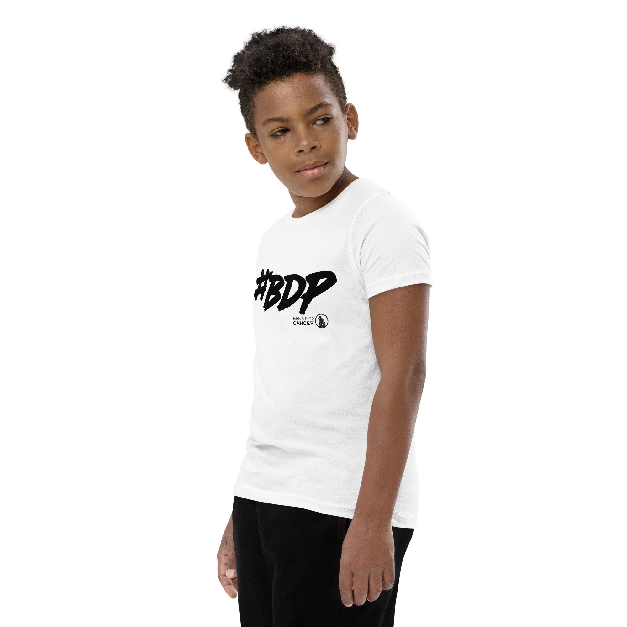 youth-staple-tee-white-left-front-681e4cb3bf26e.jpg